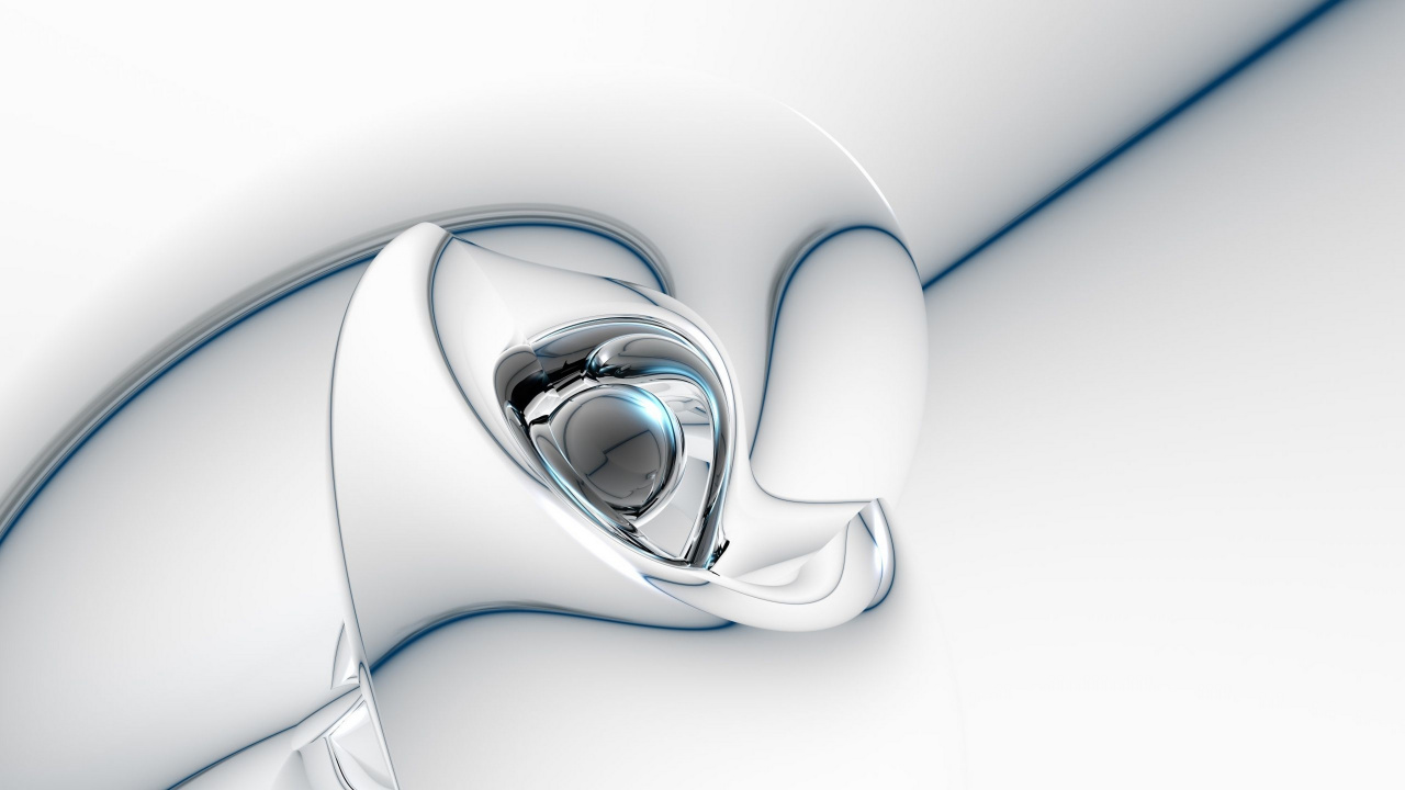 Обои технологии, крупный план, белый 3D, телевидение, кран в разрешении 1280x720