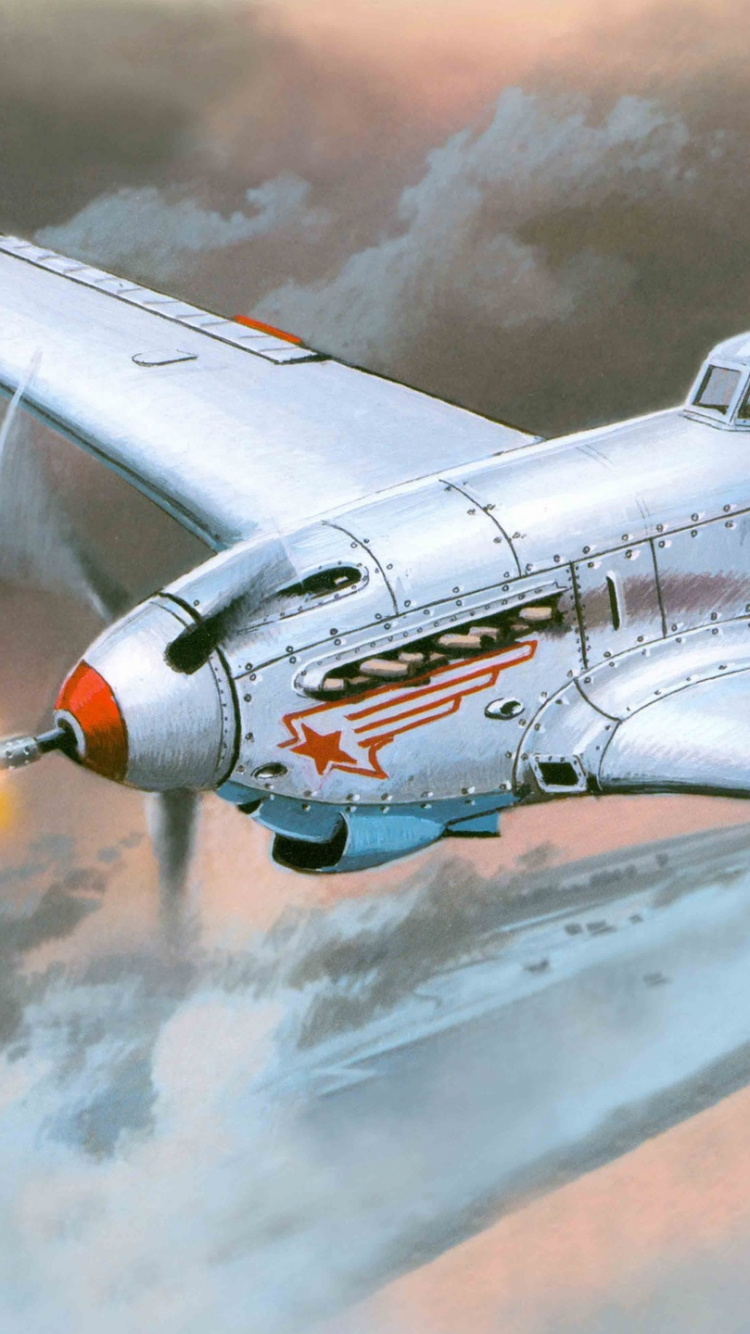 Обои Яковлев Як-9, Яковлев Як-1, Яковлев, Яковлев Як-15, самолеты в разрешении 750x1334