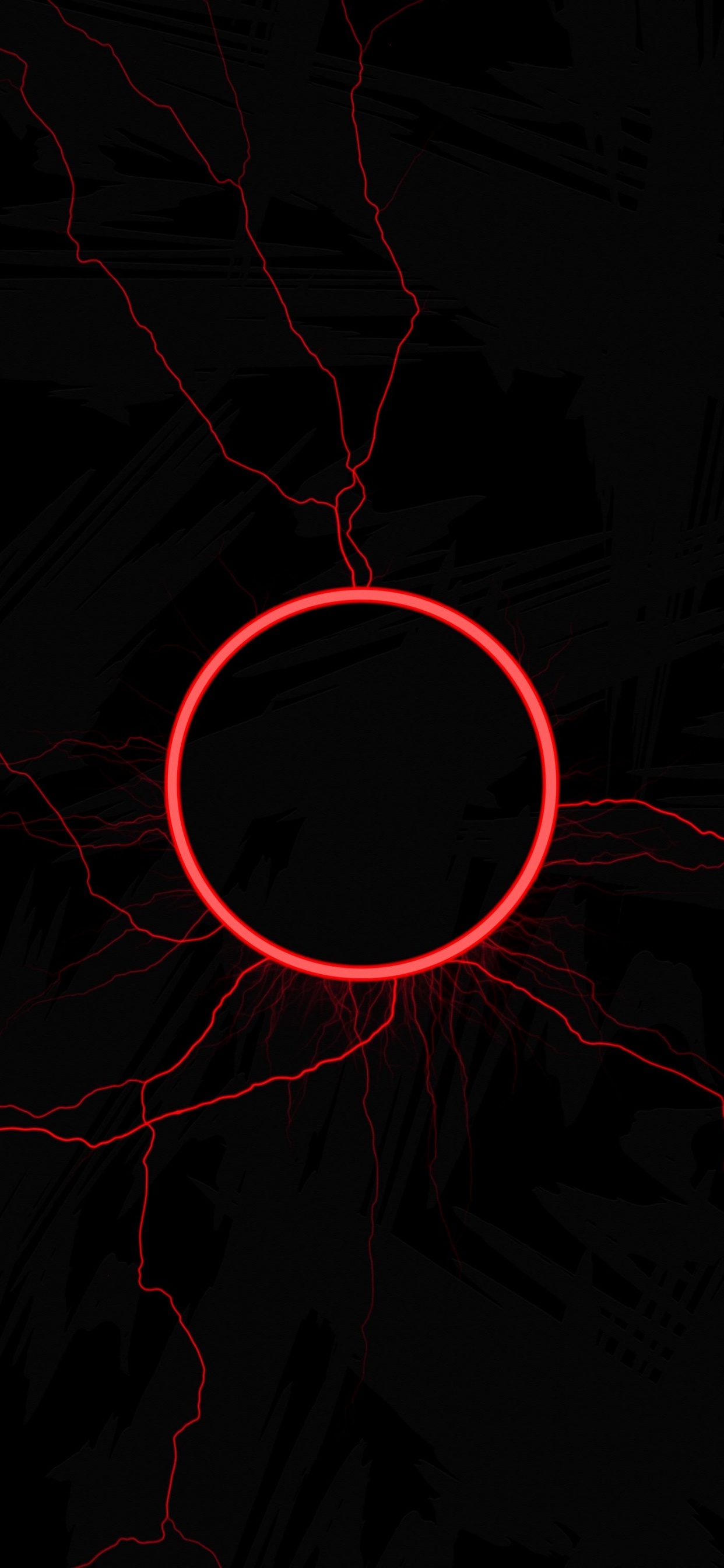 Обои свет, газ, электрик, пурпурный цвет, арт в разрешении 1242x2688