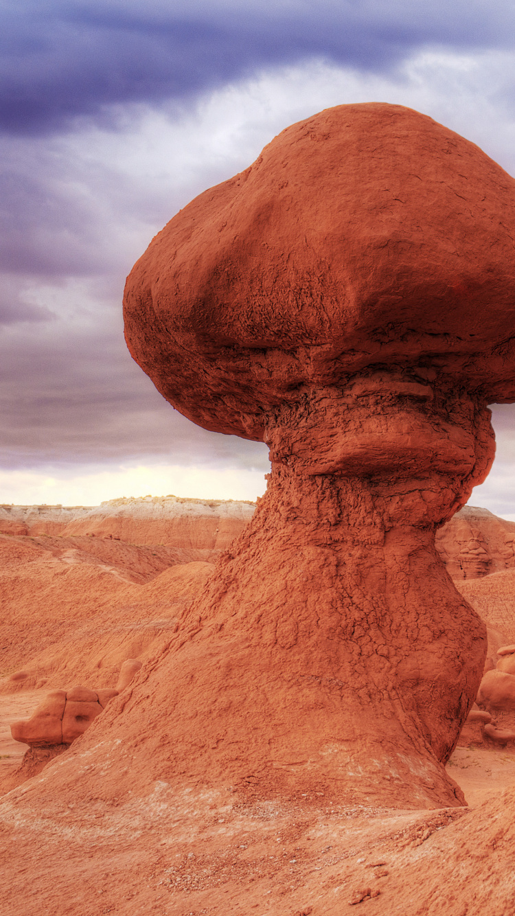 Обои пустыня, природа, бесплодные земли, пейзаж, бьютт в разрешении 750x1334