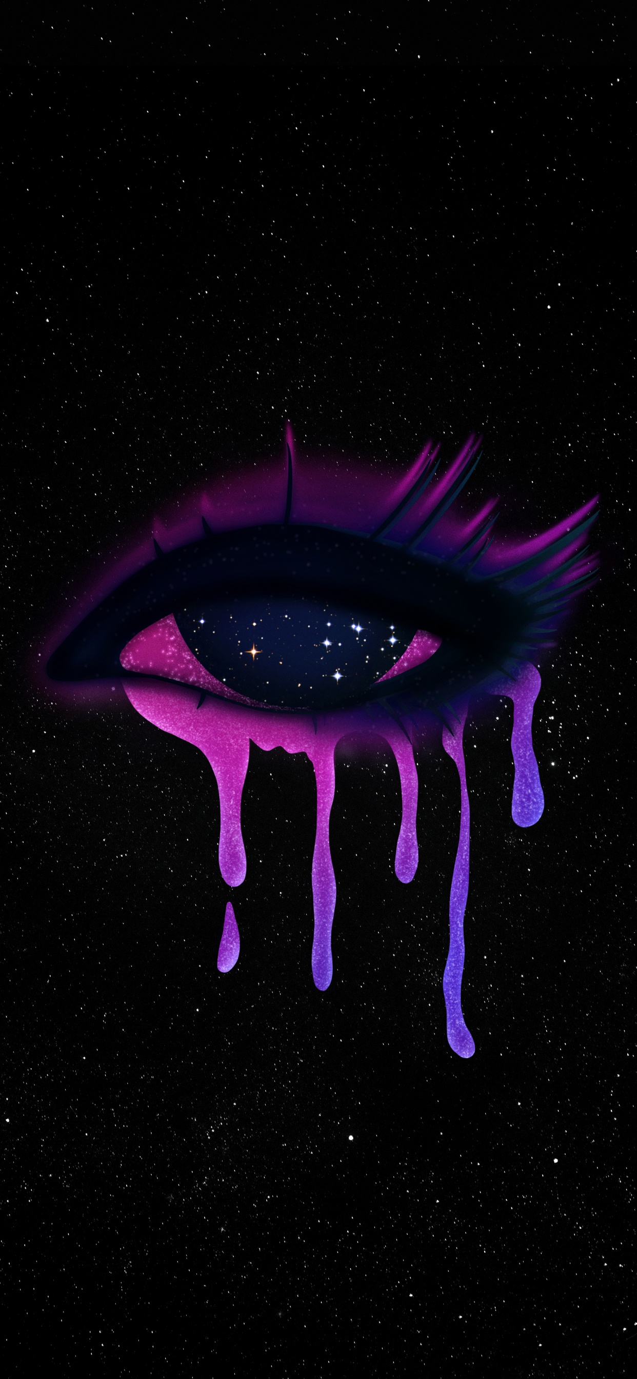 Обои темнота, вода, жидкий, пурпур, жидкость в разрешении 1242x2688