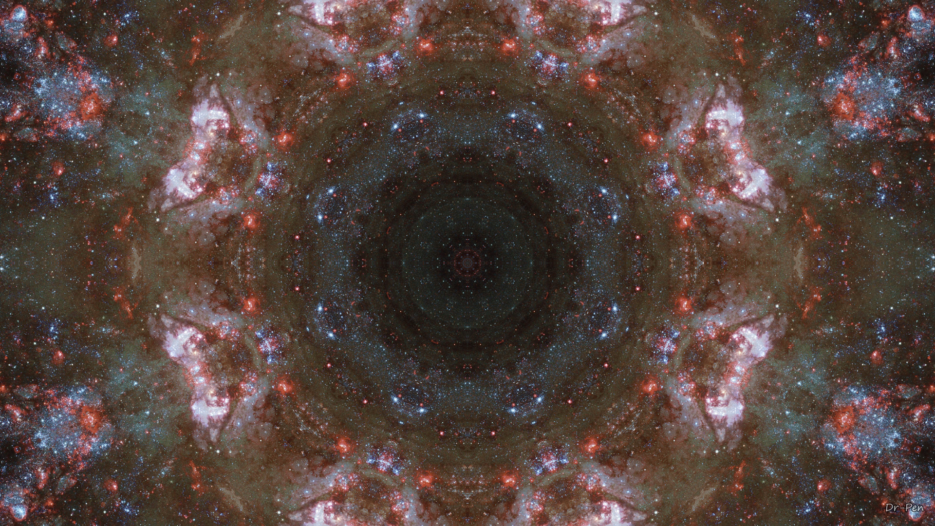 Обои небо, медитация, узор, коричневый цвет, небесное явление в разрешении 1920x1080