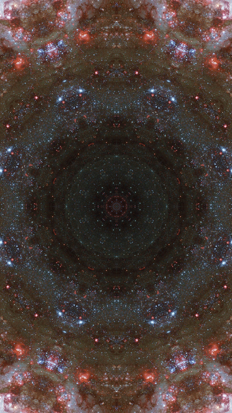 Обои небо, медитация, узор, коричневый цвет, небесное явление в разрешении 750x1334