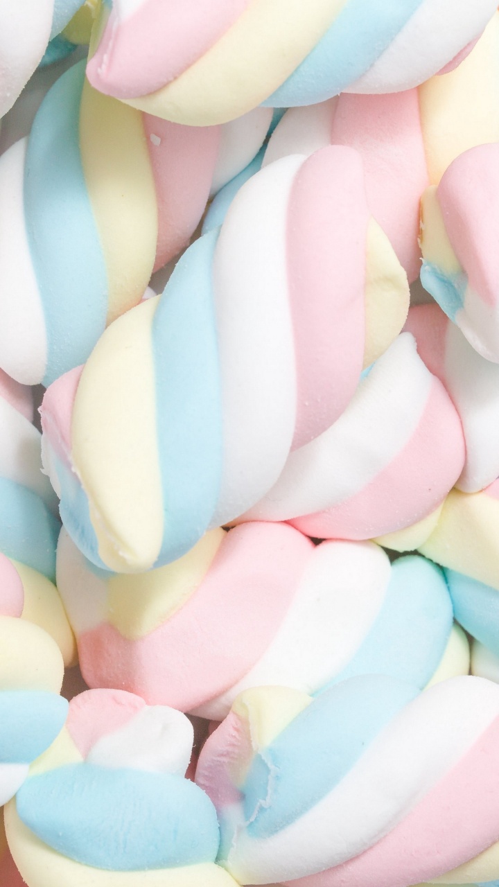 Обои сладость, розовый, кондитерские изделия, конфета, пища в разрешении 720x1280