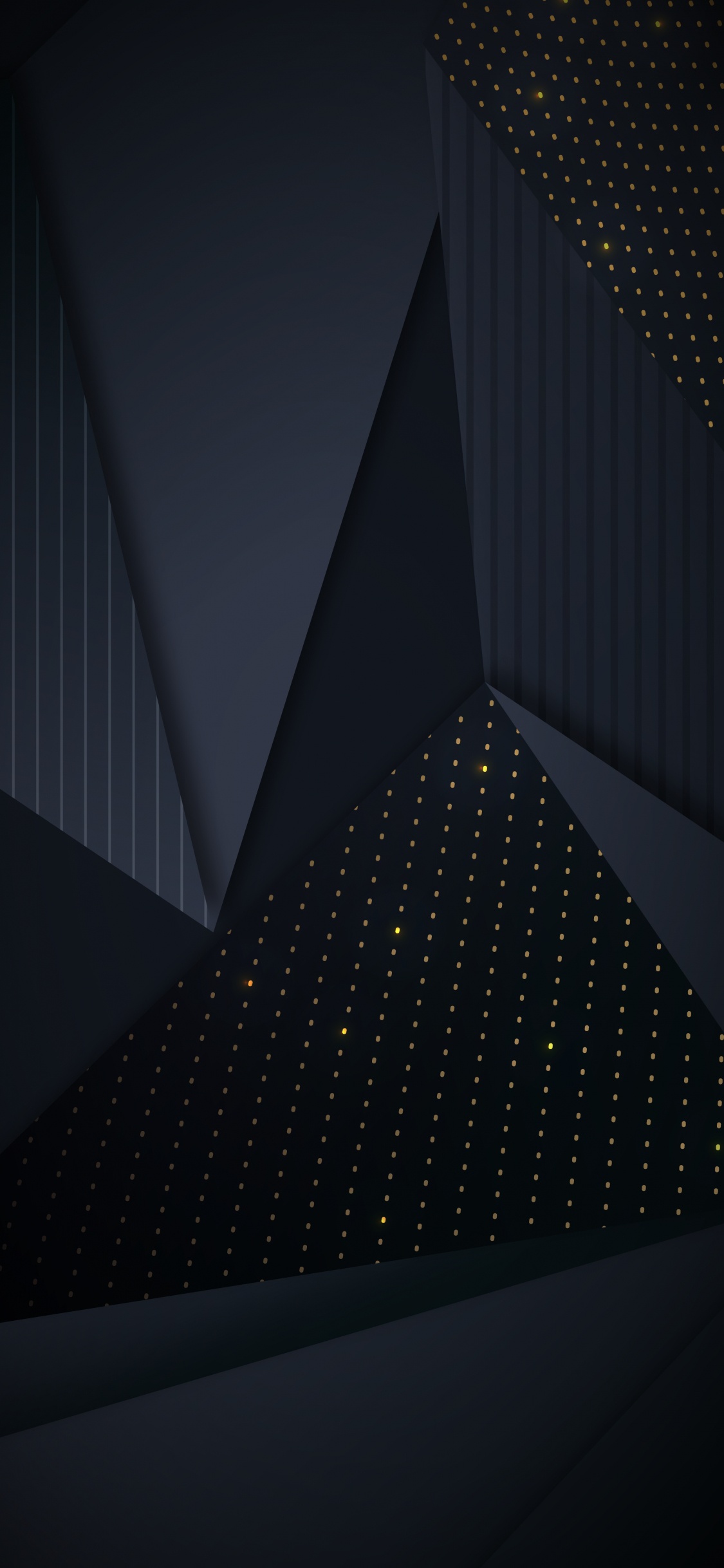 Обои архитектура, свет, угол, небоскреб, треугольник в разрешении 1125x2436