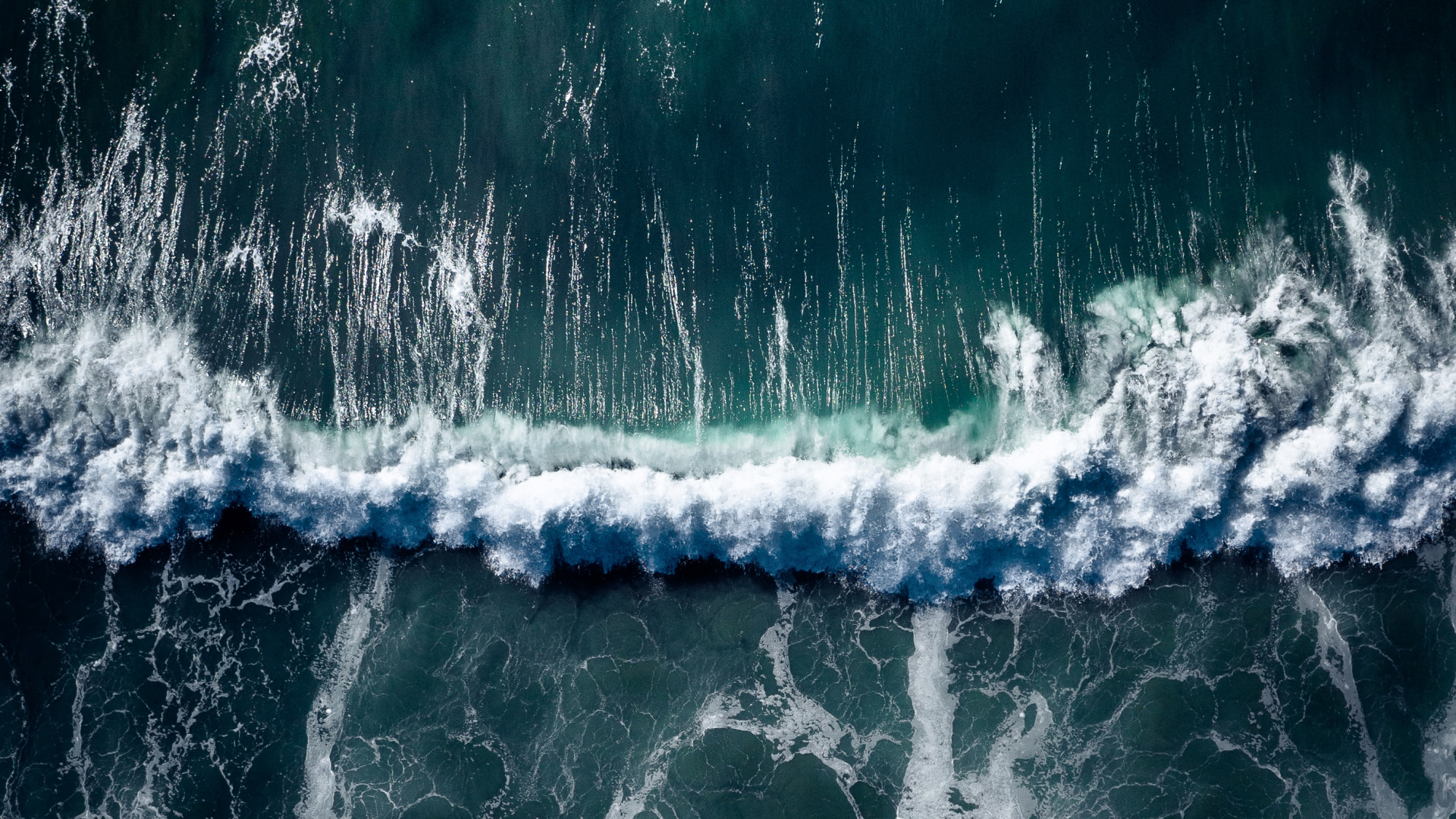 Обои море, вода, волна, синий, природа в разрешении 1920x1080