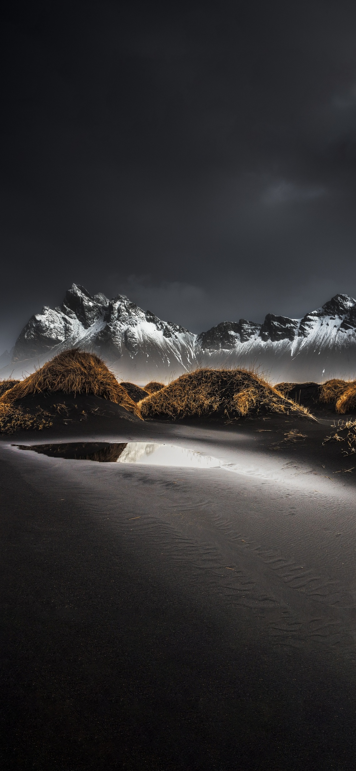 Обои природа, атмосфера, гора, облако, природный ландшафт в разрешении 1242x2688