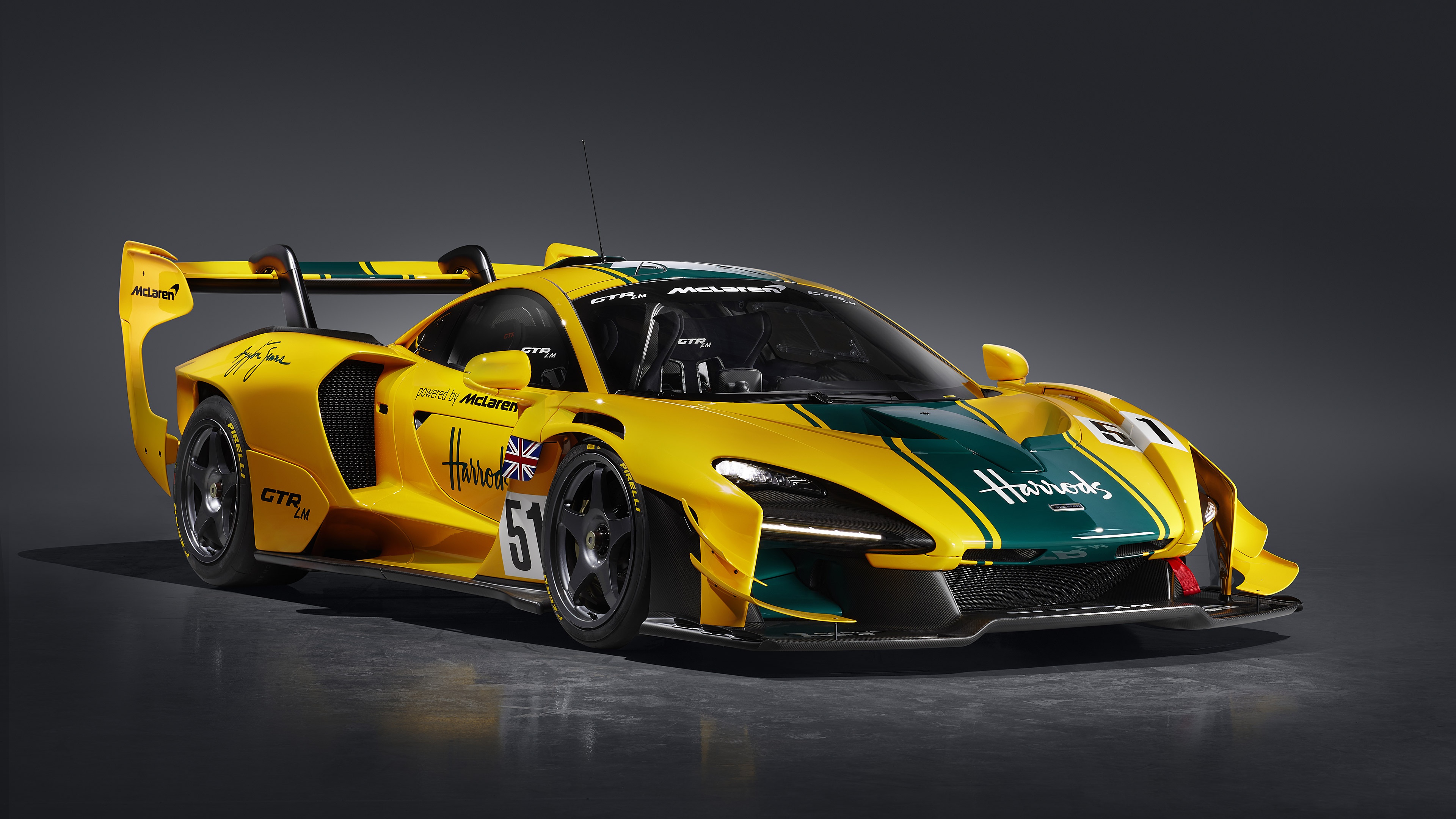 Обои Макларен Сенна гтп, McLaren F1 GTR, 1995 24 часа лемана, mclaren