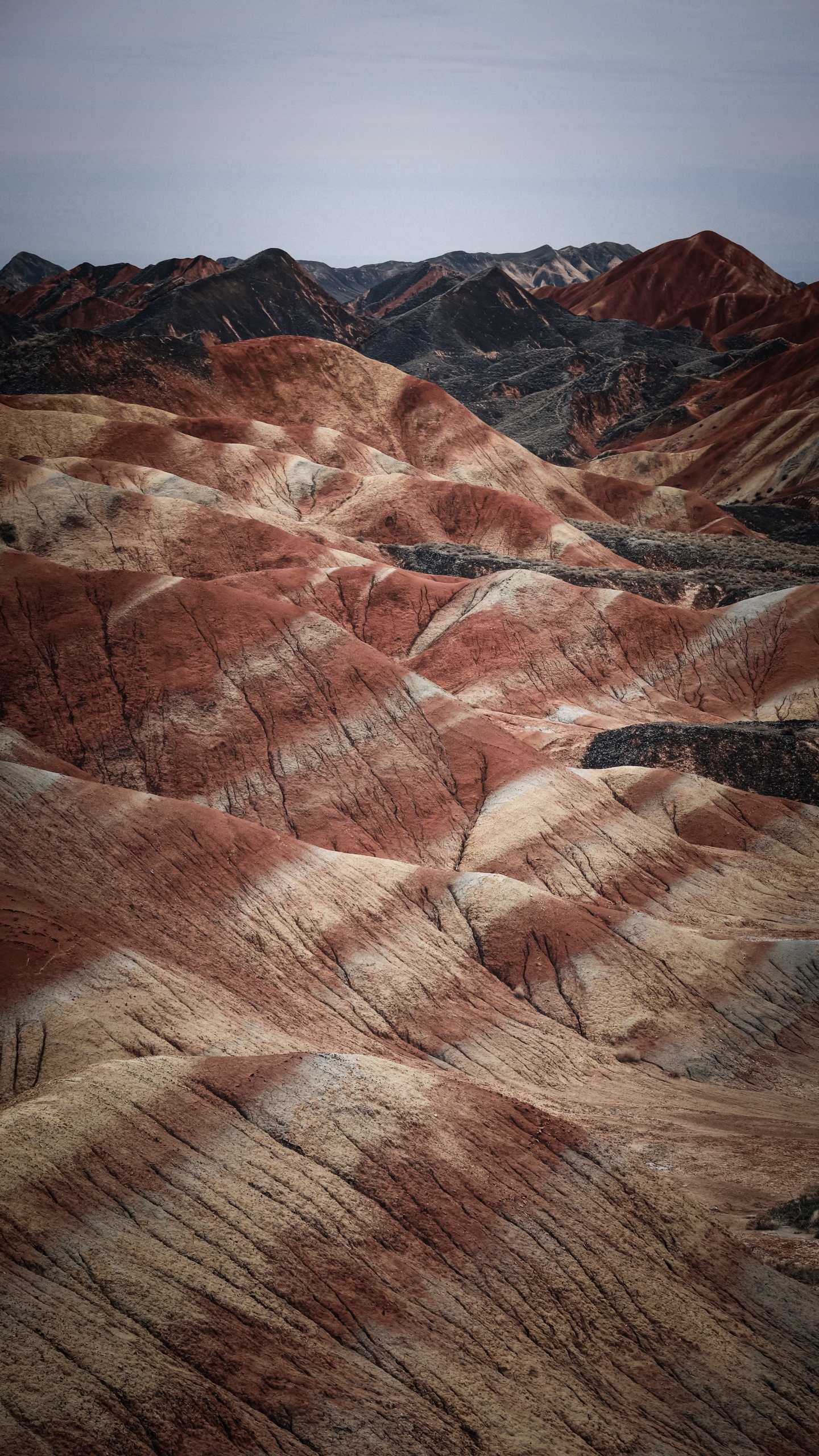 Обои бесплодные земли, шумиха о путешествии аяхуаски, коричневый цвет, гора, коренная порода в разрешении 1440x2560