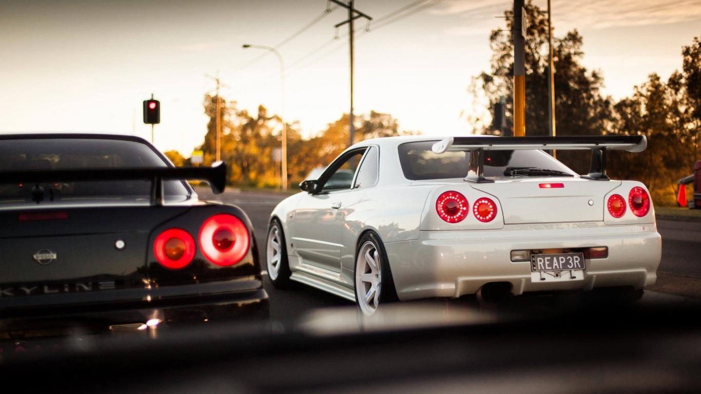 Обои Ниссан, авто, спорткар, суперкар, gt r в разрешении 1366x768