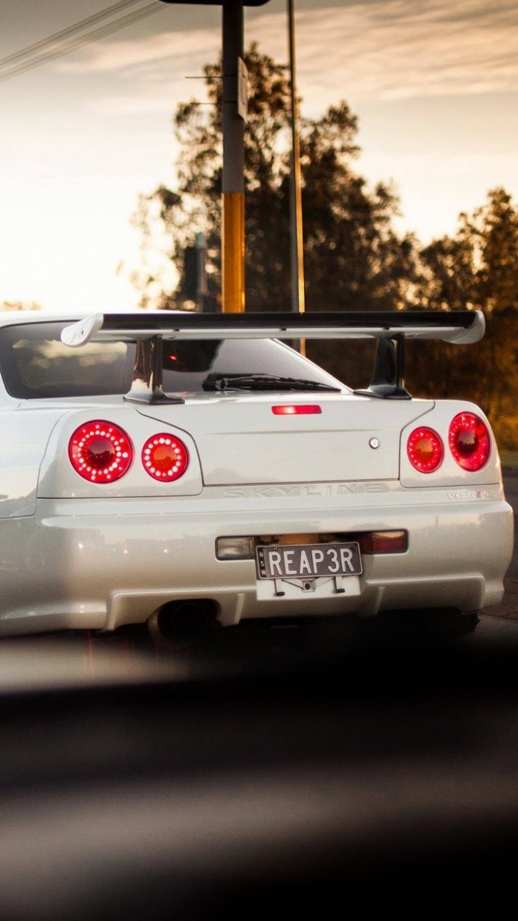 Обои Ниссан, авто, спорткар, суперкар, gt r в разрешении 750x1334