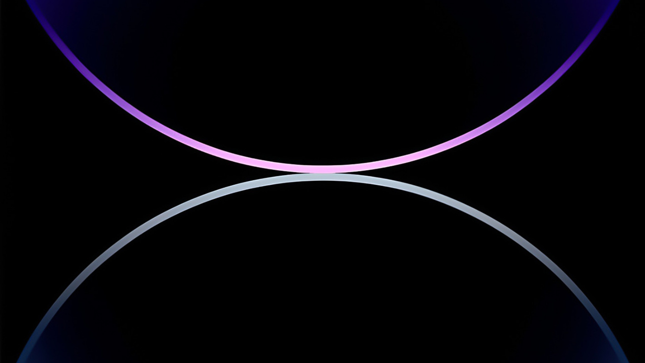 Обои яблоко, iOS 16, iOS 14, ios, пурпур в разрешении 1280x720