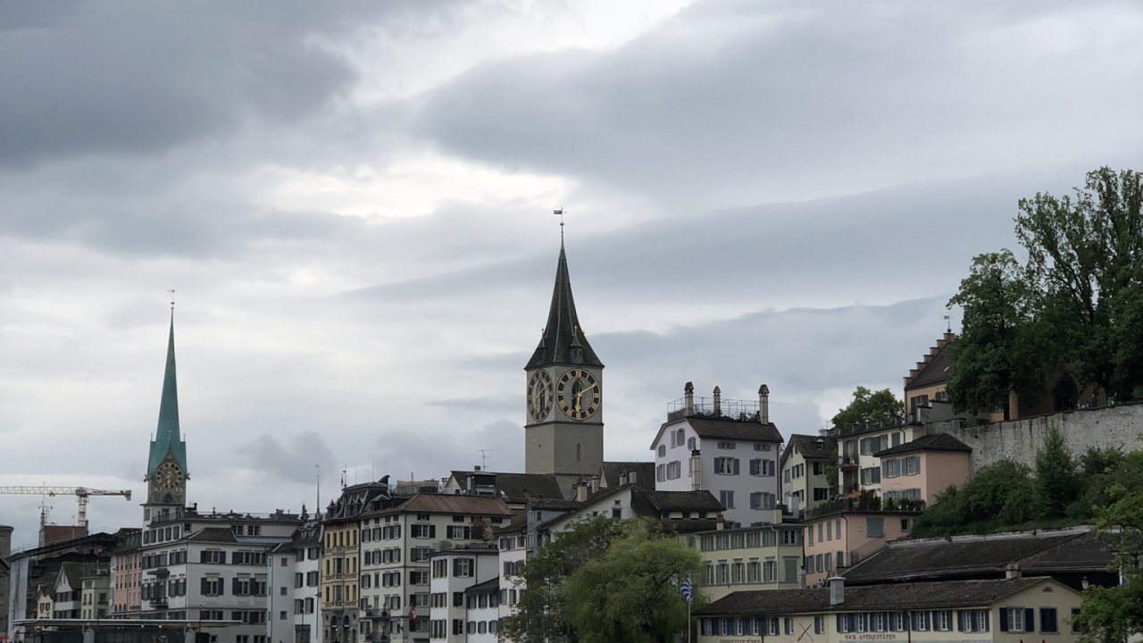 Обои Лиммат, вода, Щецин, облако, водный путь в разрешении 1280x720