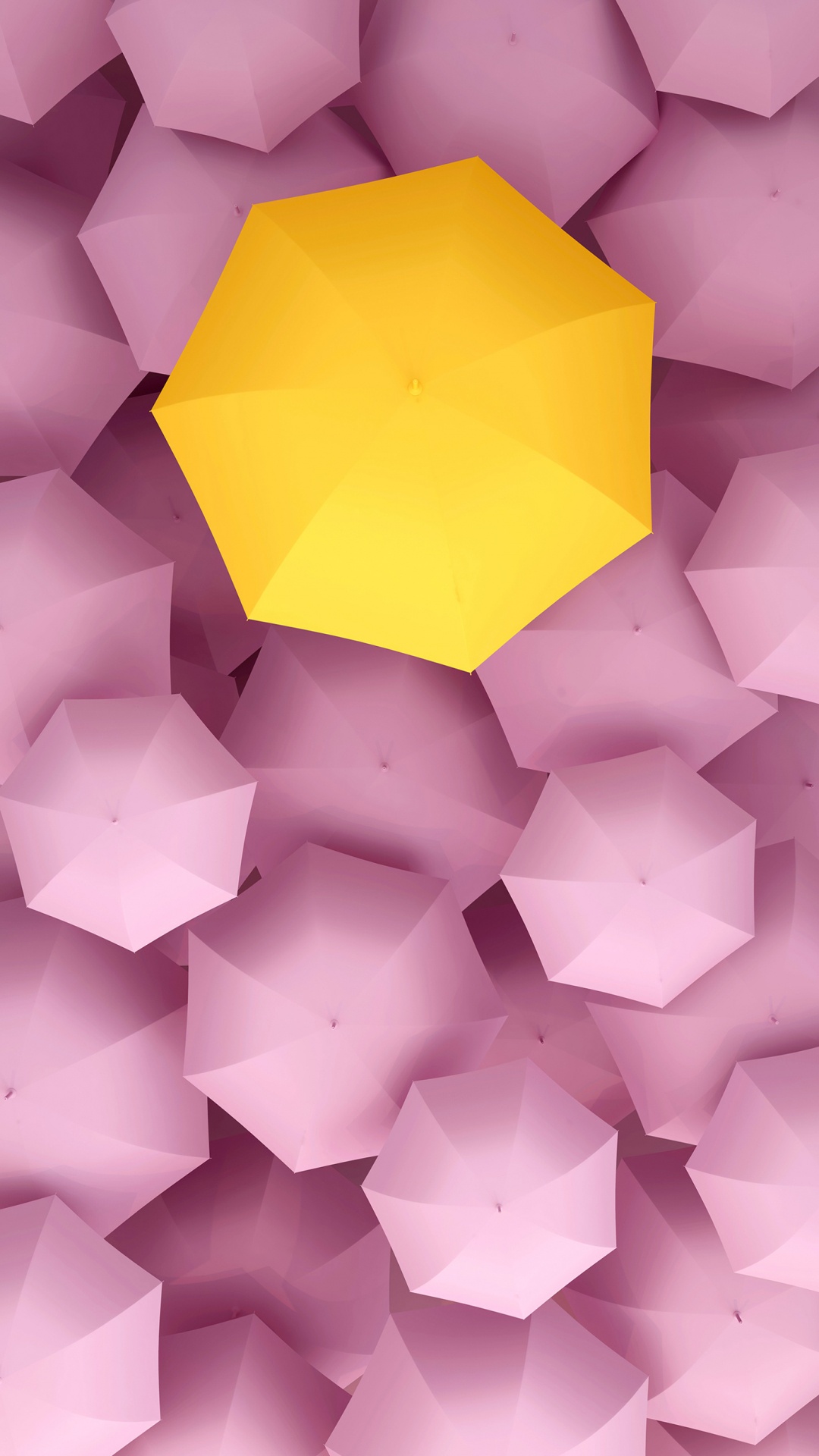 Обои лепесток, пурпур, арт, треугольник, Фиолетовый в разрешении 1080x1920