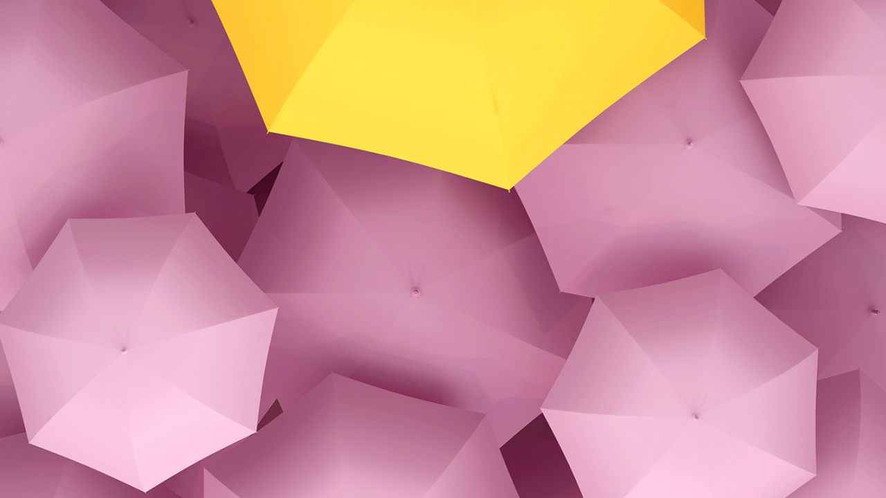 Обои лепесток, пурпур, арт, треугольник, Фиолетовый в разрешении 1280x720