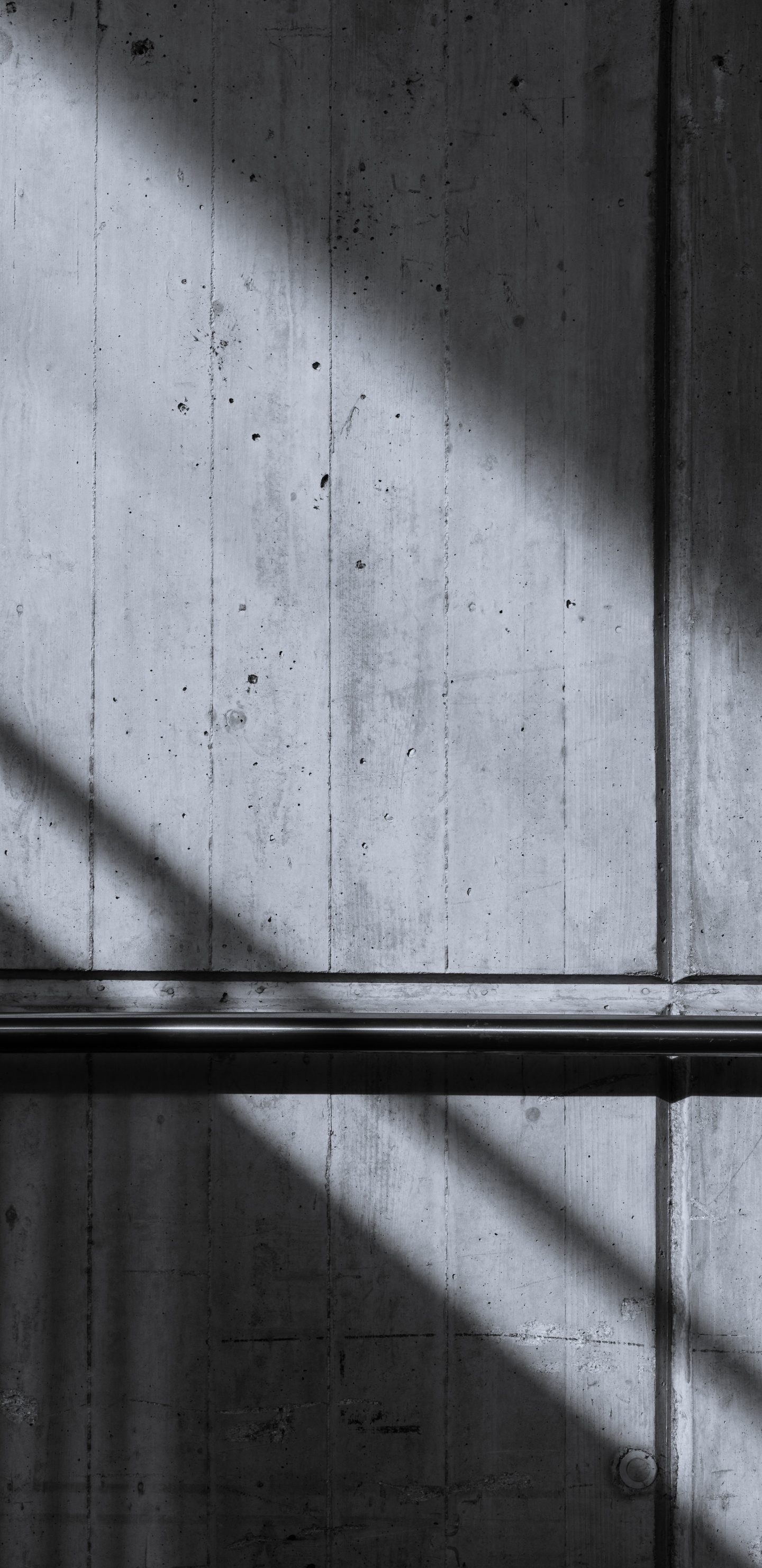 Обои стена, черный, линия, монохромный, архитектура в разрешении 1440x2960