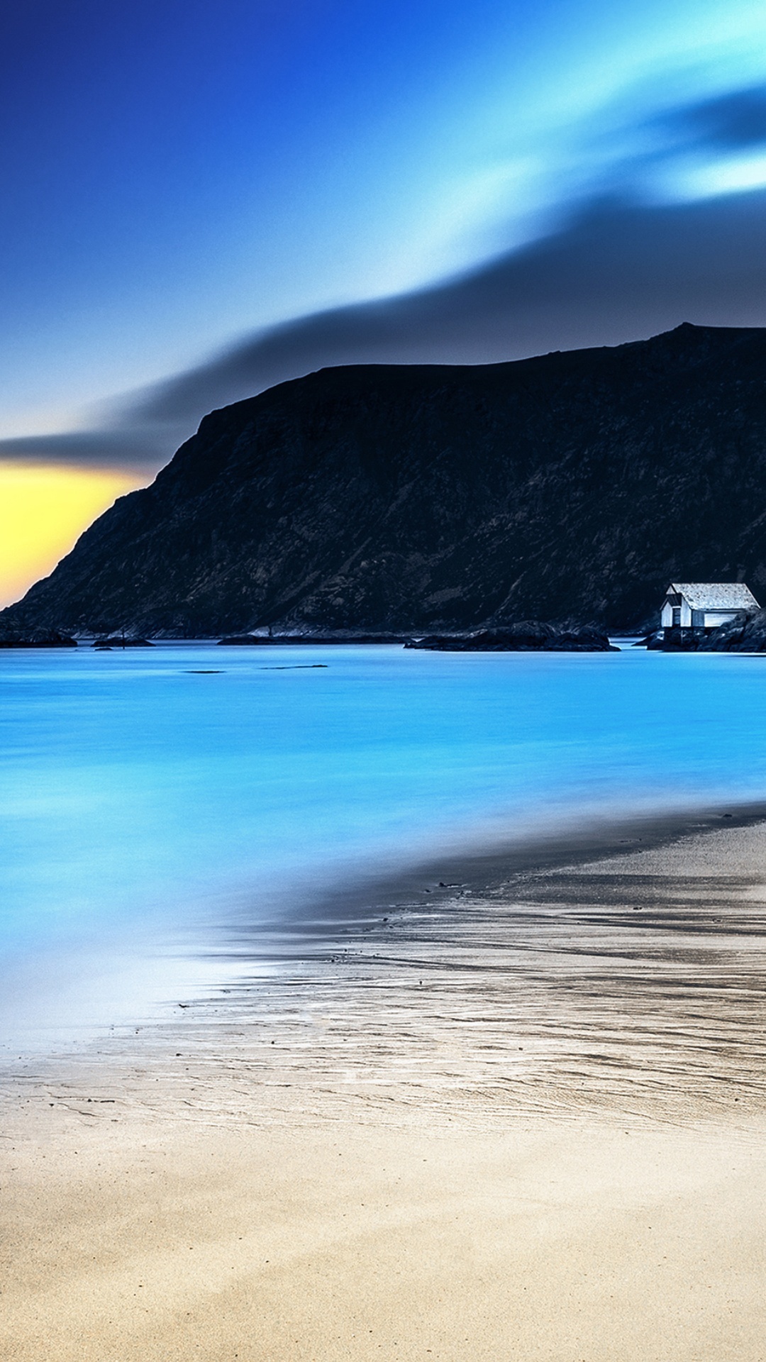 Обои вода, гора, облако, гидроресурсы, атмосфера в разрешении 1080x1920