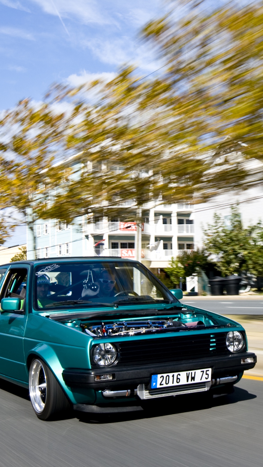 Обои Фольксваген, авто, тюнинг автомобилей, Ралли регулярность, городской автомобиль в разрешении 1080x1920