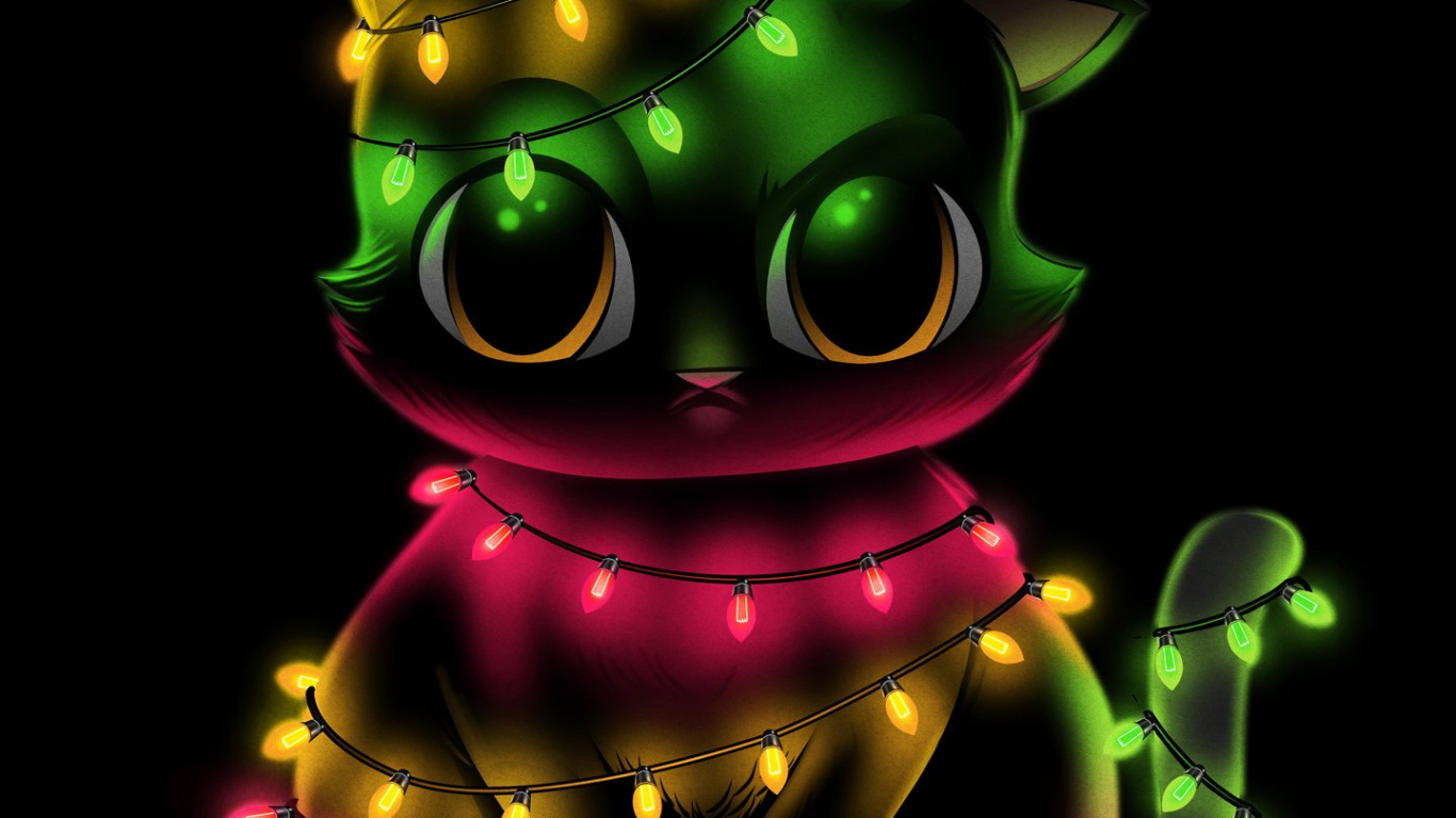 Обои tecno camon 12, игрушка, газ, пурпурный цвет, темнота в разрешении 1366x768