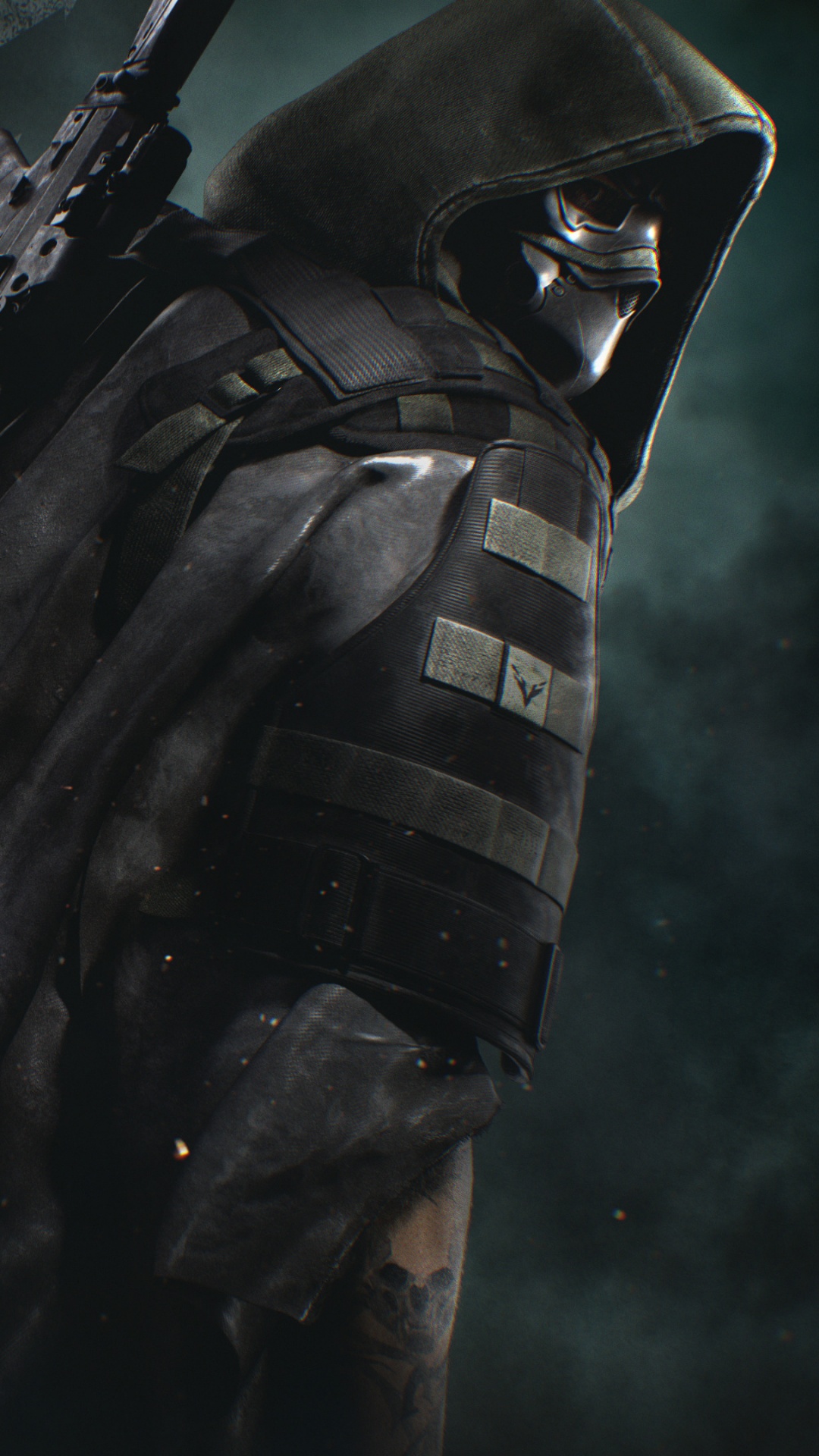 Обои Тома Клансиса Призрак Recon Останова, tom clancys ghost recon wildlands, ubisoft, темнота, иллюстрация в разрешении 1080x1920