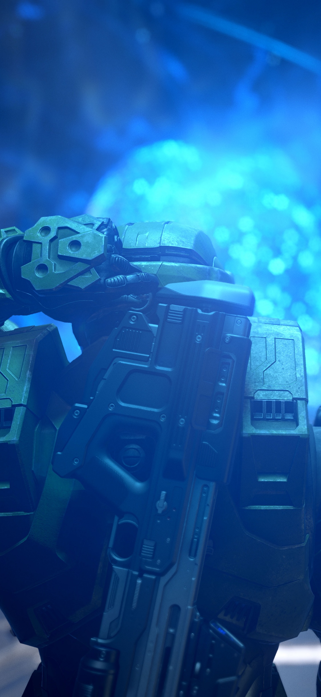 Обои Гало Бесконечно, мастер чиф, Игра Студии Xbox, xbox one, космос в разрешении 1125x2436