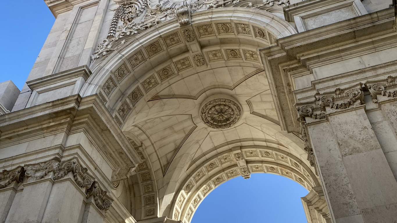 Обои ориентир, классическая архитектура, древняя история, Древний римской архитектуры, архитектура в разрешении 1366x768