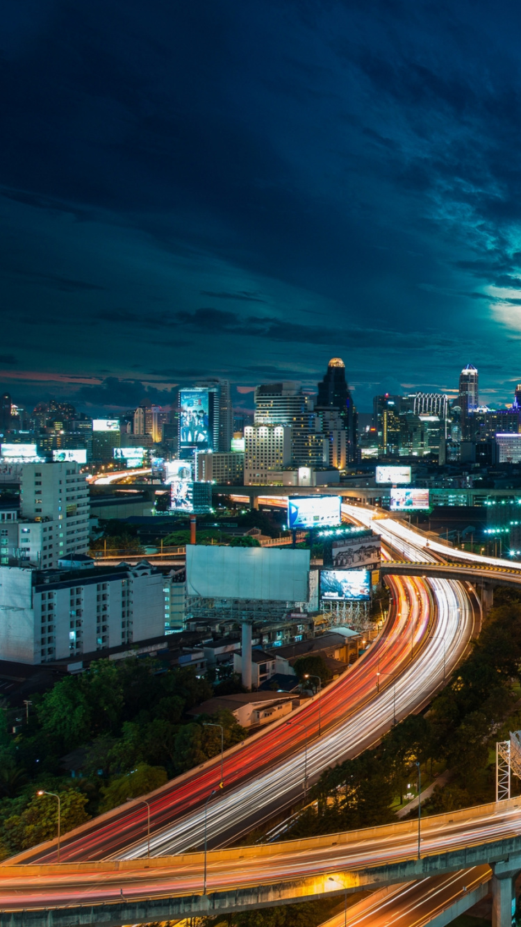 Обои город, городской пейзаж, городской район, метрополия, ориентир в разрешении 750x1334