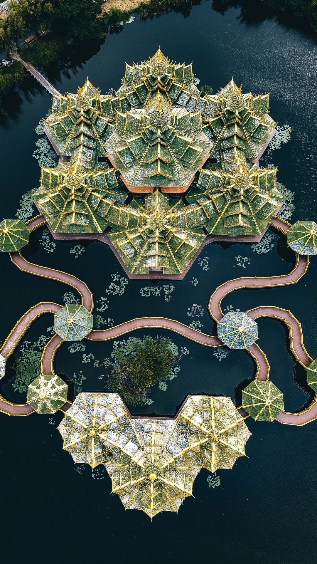 Обои дружба, множество, лодка, зеленый, растение в разрешении 1080x1920