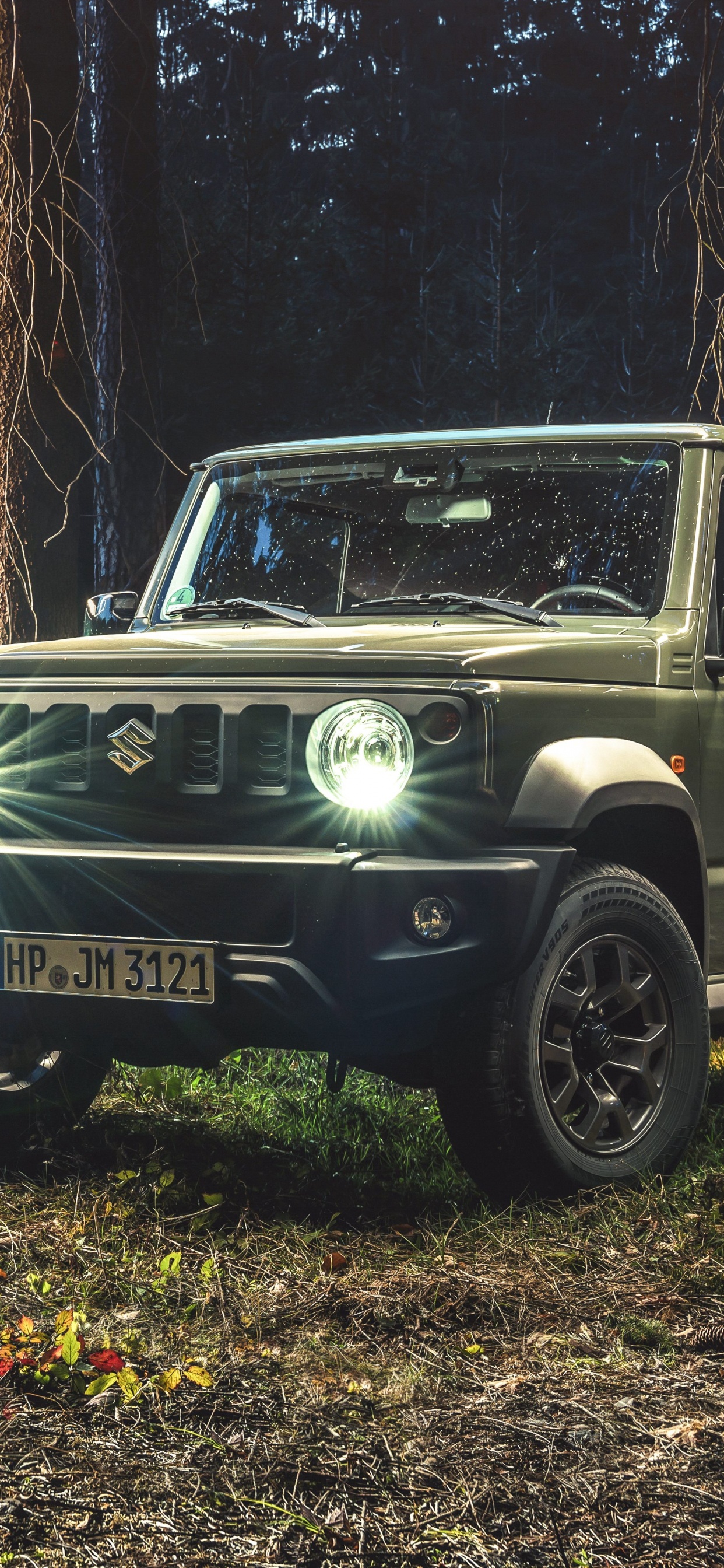 Обои Сузуки Джимни, suzuki, авто, Офф-роуд, автомобильные шины в разрешении 1242x2688