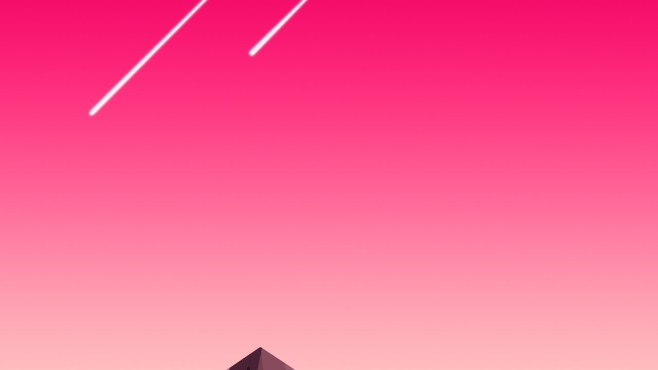 Обои рисование, живопись, дизайн, атмосфера, склон в разрешении 1280x720