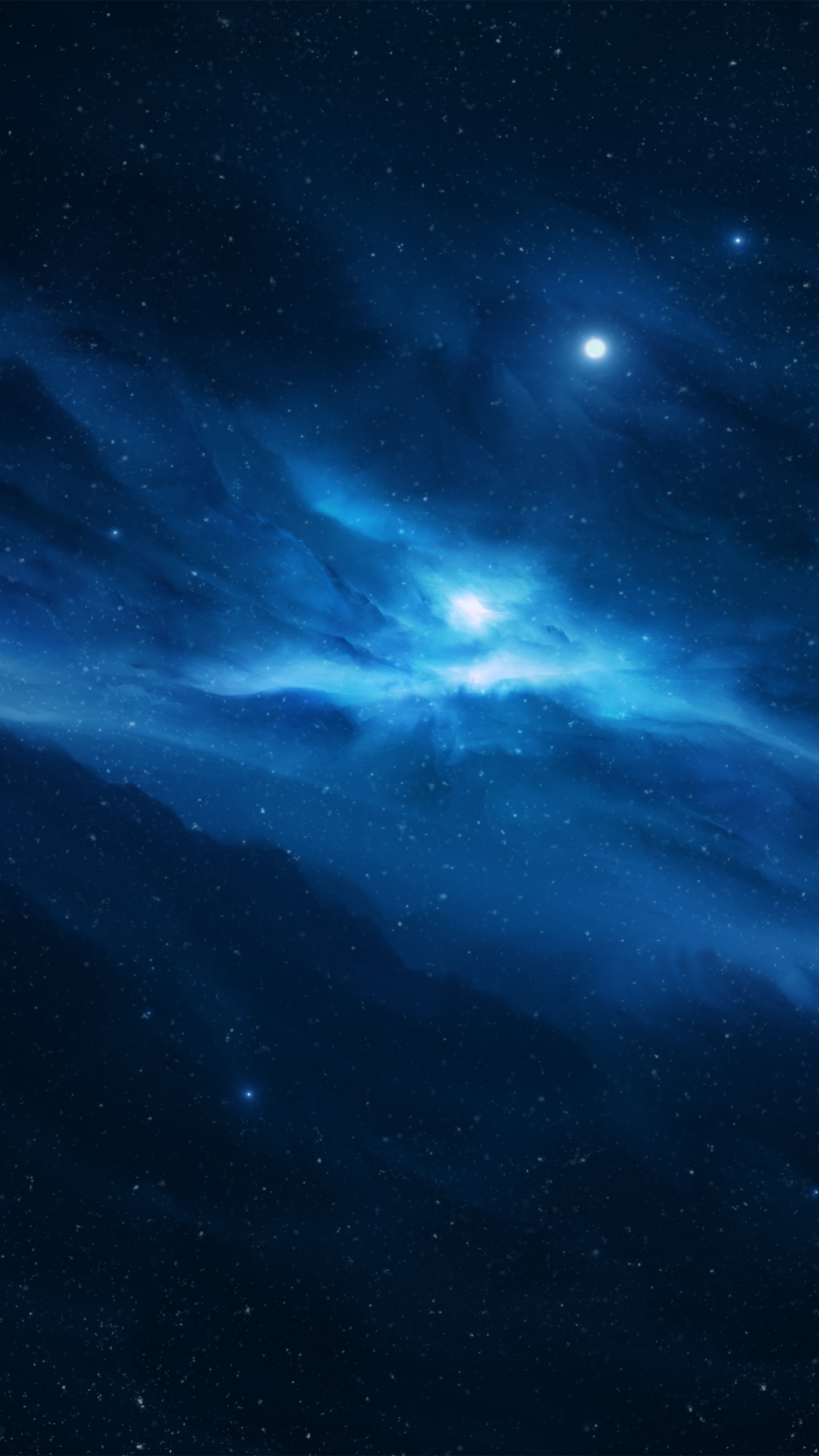 Обои атмосфера, космическое пространство, астрономический объект, свет, темнота в разрешении 1080x1920