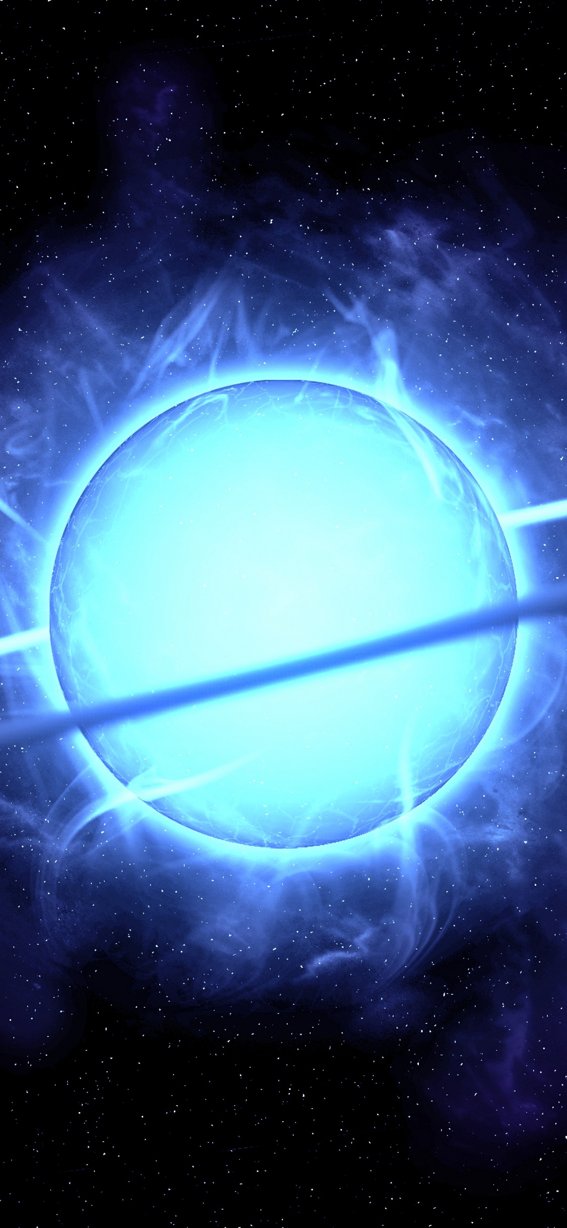 Обои планета, космическое пространство, космос, астрономический объект, атмосфера в разрешении 1125x2436