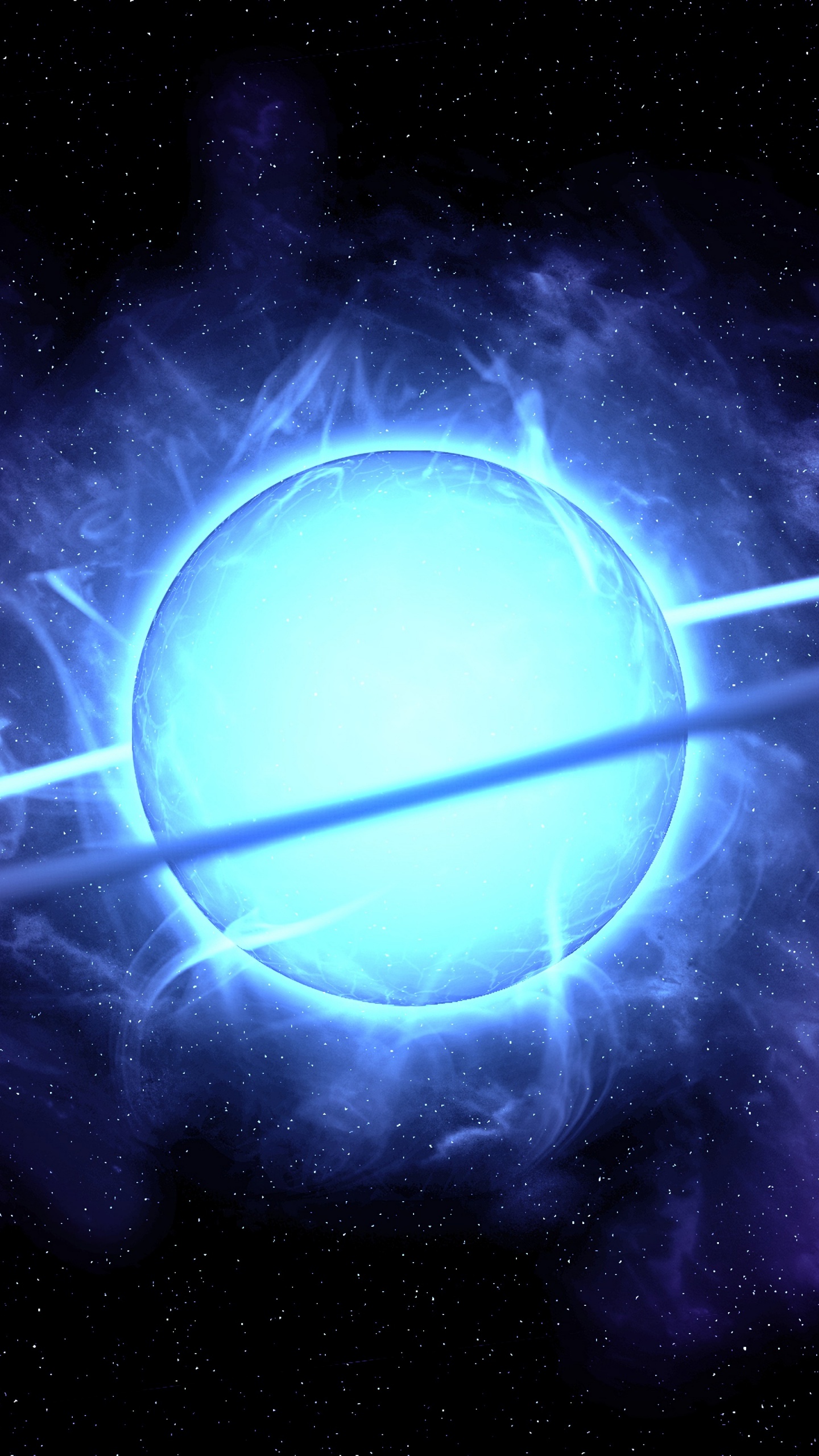 Обои планета, космическое пространство, космос, астрономический объект, атмосфера в разрешении 1440x2560