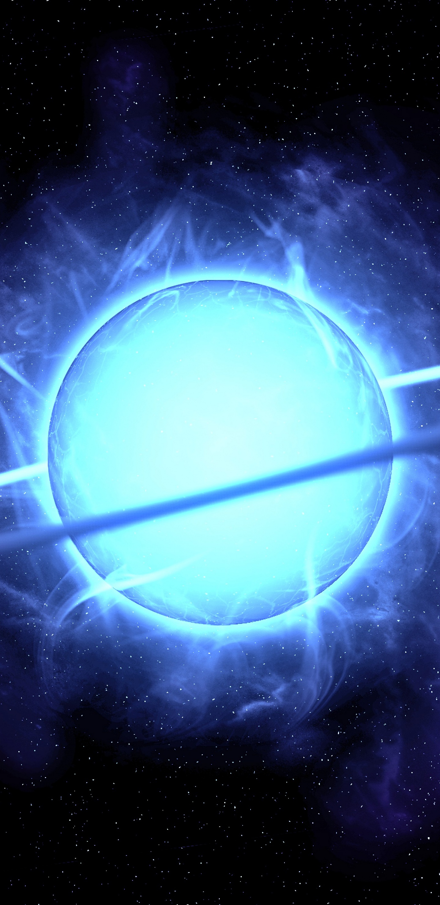 Обои планета, космическое пространство, космос, астрономический объект, атмосфера в разрешении 1440x2960