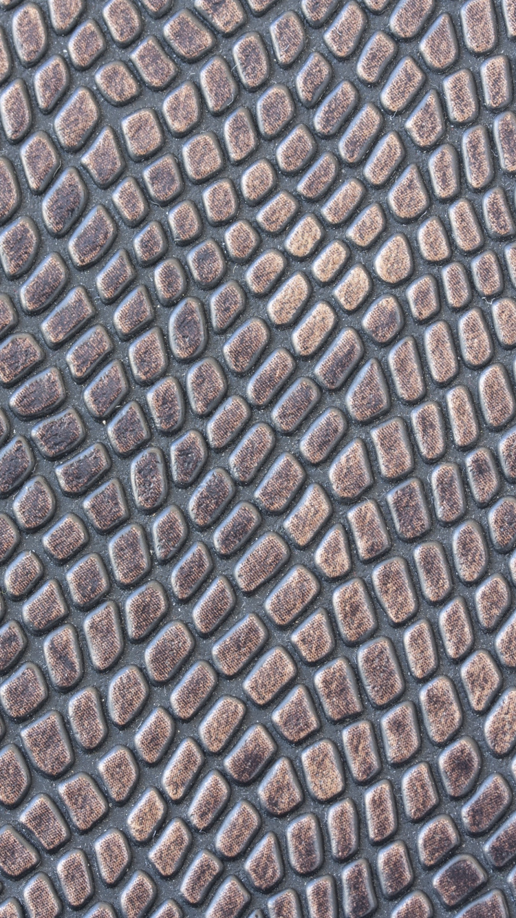 Обои текстура, узор, булыжник, змея, кожа в разрешении 750x1334