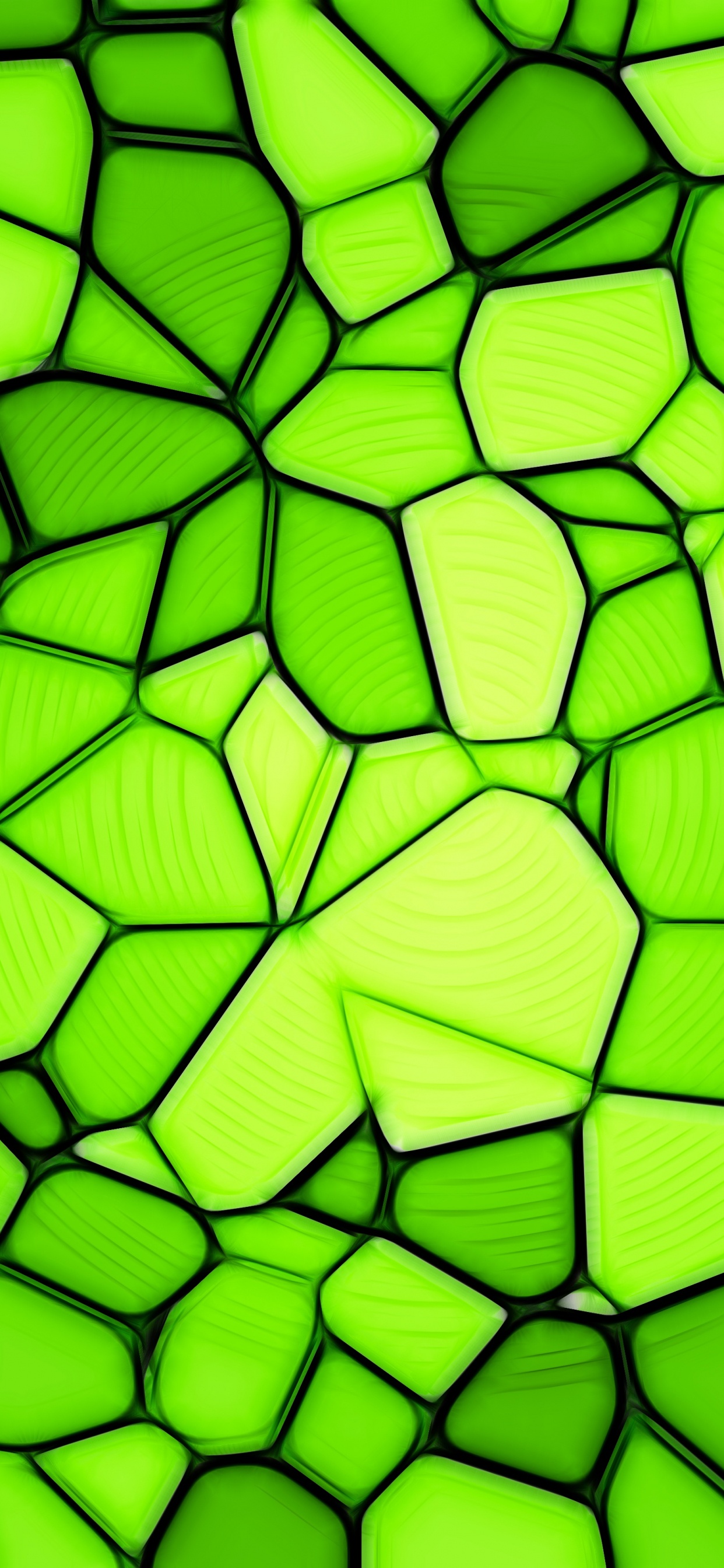 Обои зеленый, текстура, свет, узор, лист в разрешении 1242x2688