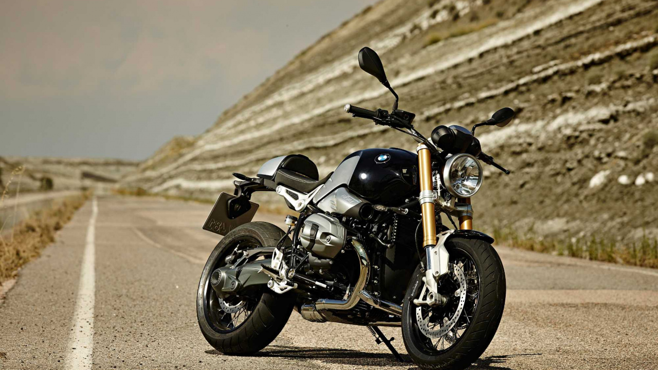 Обои bmw r ninet, bmw, мотоцикл, мотоспорт, авто в разрешении 1280x720