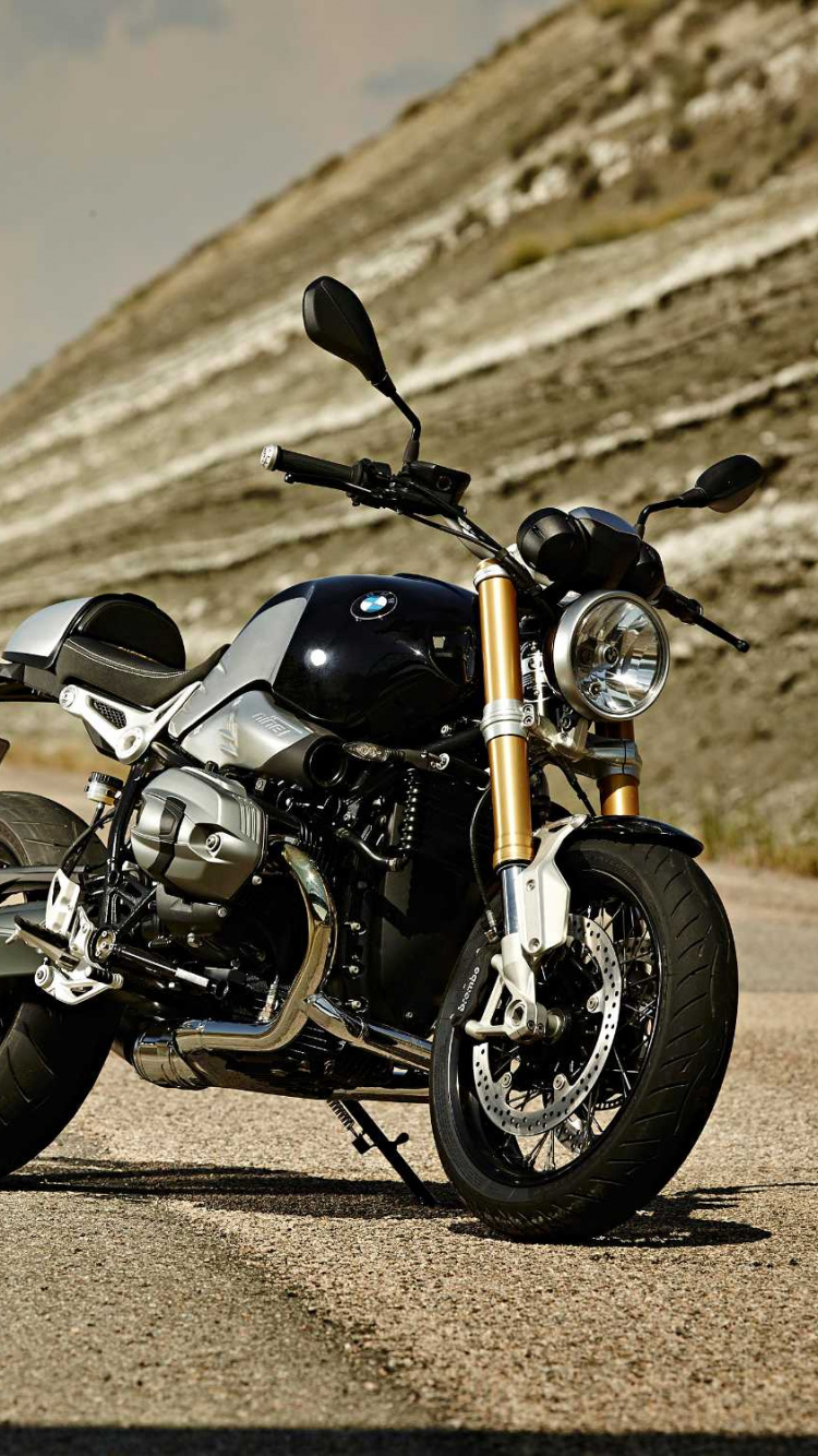 Обои bmw r ninet, bmw, мотоцикл, мотоспорт, авто в разрешении 750x1334