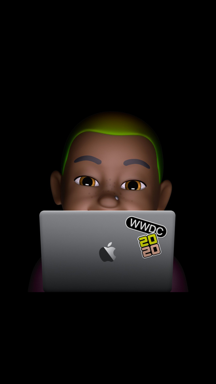 Обои apple, амолед, iPhone, WWDC 2020, яблоко в разрешении 750x1334