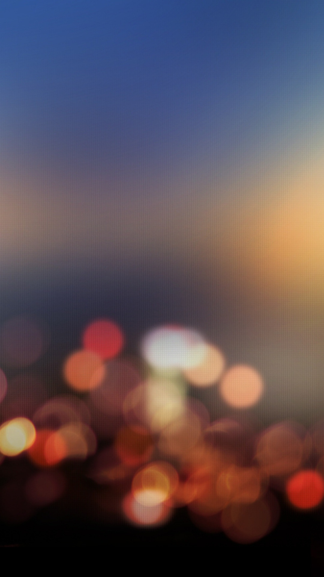 Обои облако, вечер, боке, ночник, атмосфера в разрешении 1080x1920