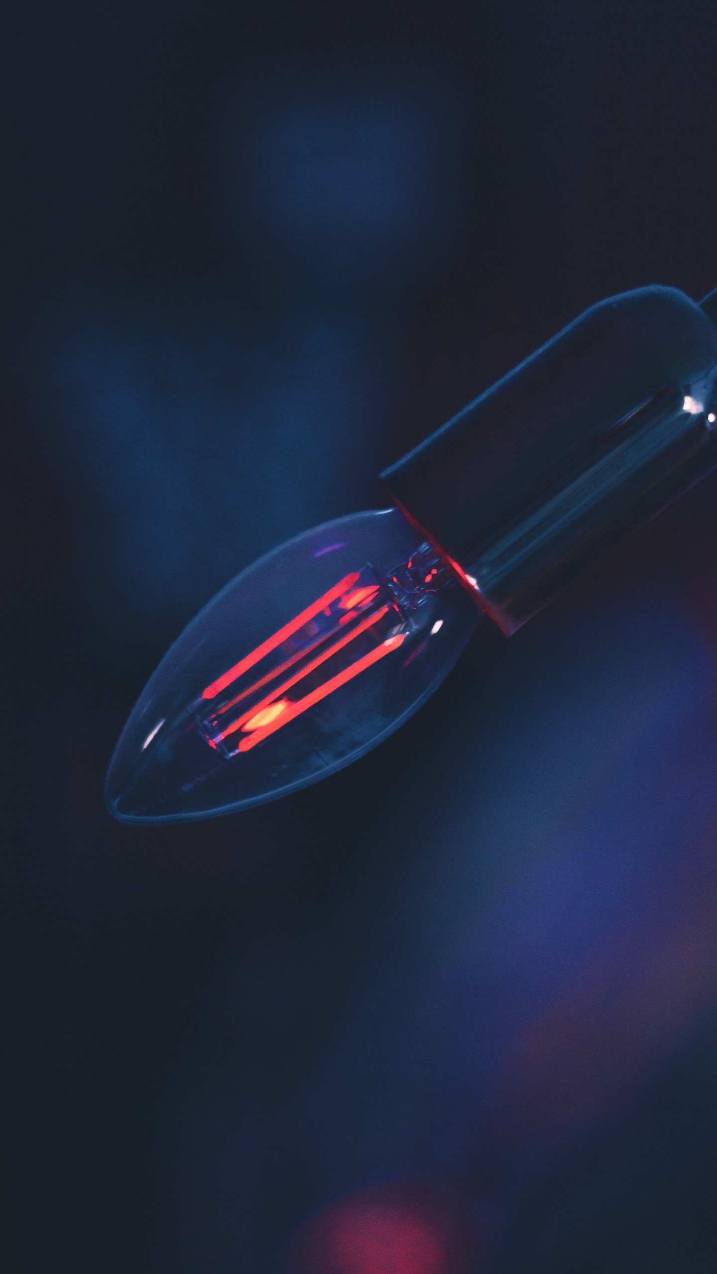 Обои свет, Лампа накаливания, люстра, освещение, сияние в разрешении 1440x2560