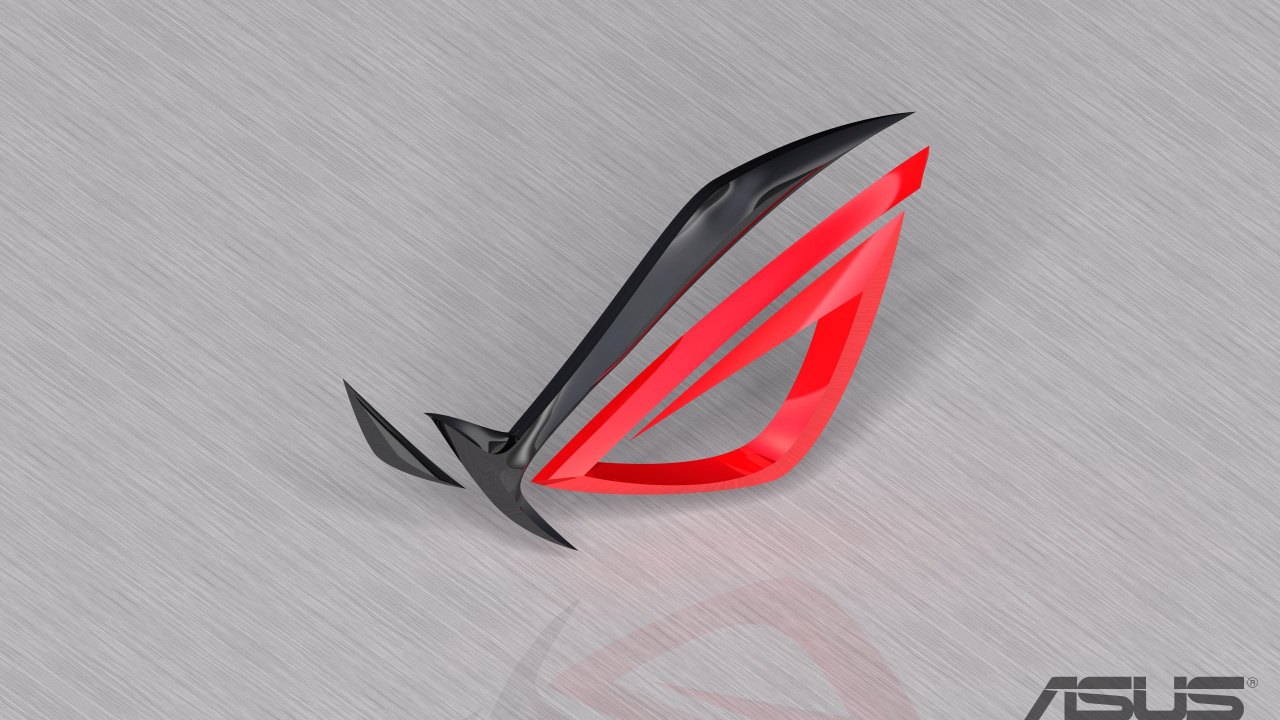 Обои asus, лого, графика, Micro-Star International, шрифт в разрешении 1280x720