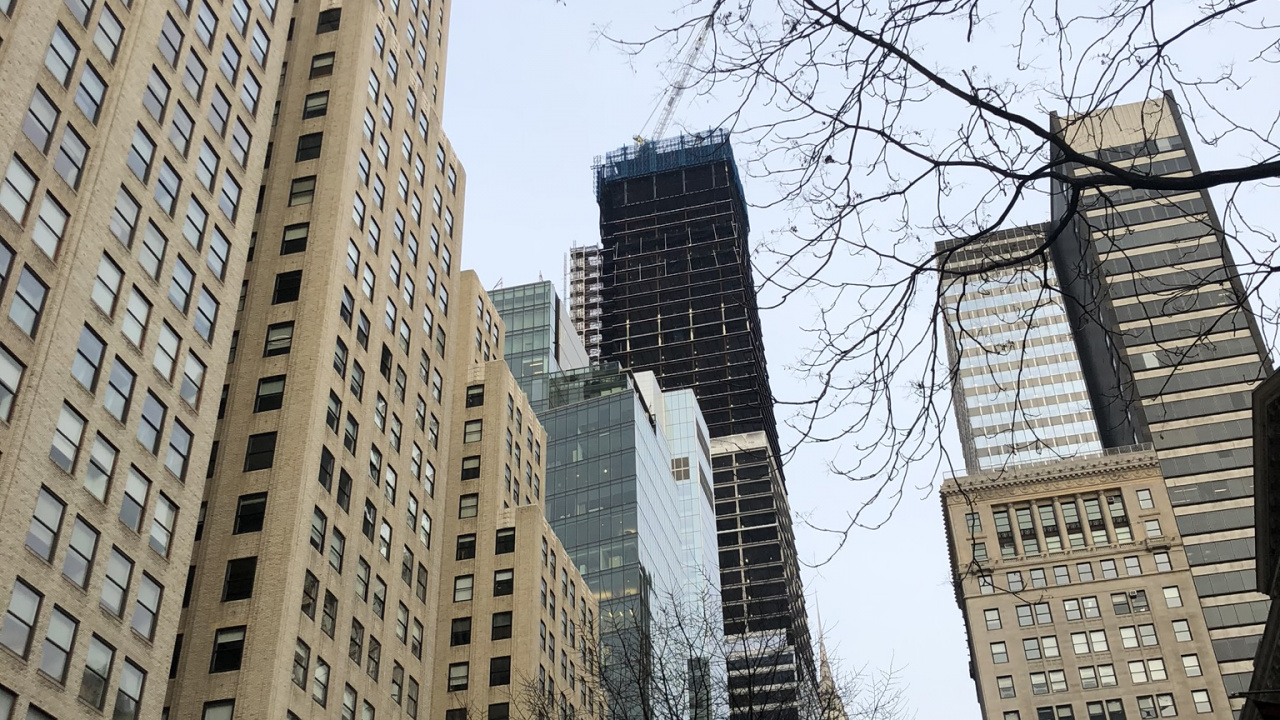 Обои Нью-Йорк, башня, дневное время, архитектура, город в разрешении 1280x720