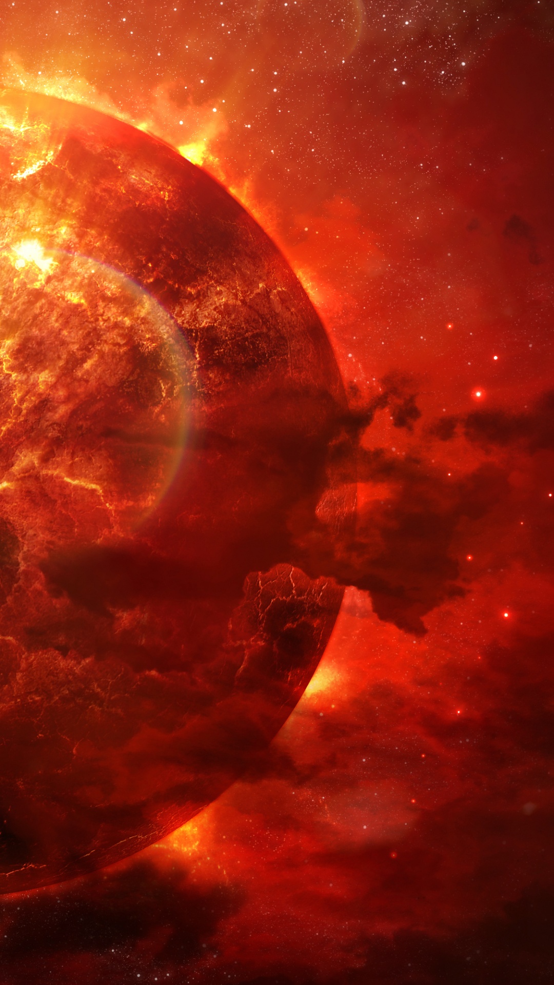 Обои астрономический объект, космическое пространство, атмосфера, Вселенная, R136a1 в разрешении 1080x1920