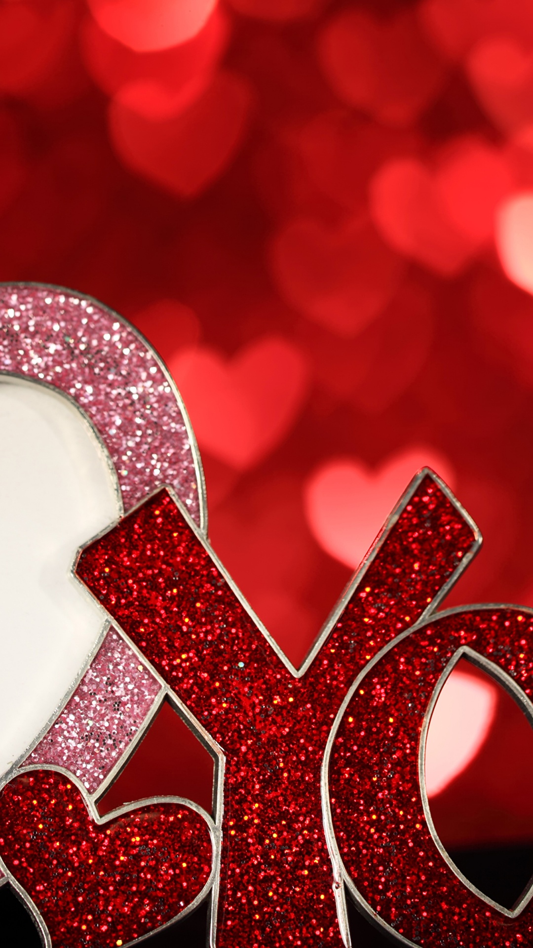 Обои сердце, красный цвет, любовь, День Святого Валентина, орган в разрешении 1080x1920