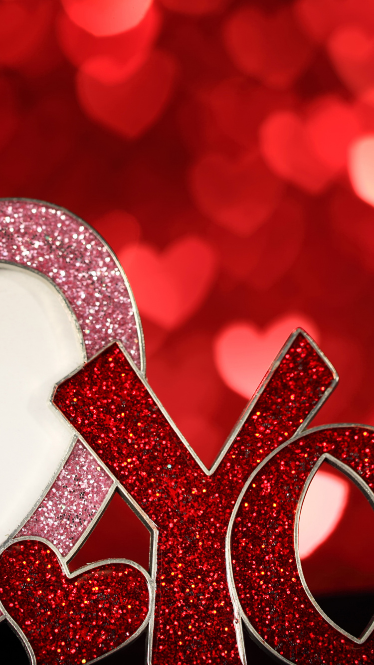 Обои сердце, красный цвет, любовь, День Святого Валентина, орган в разрешении 750x1334