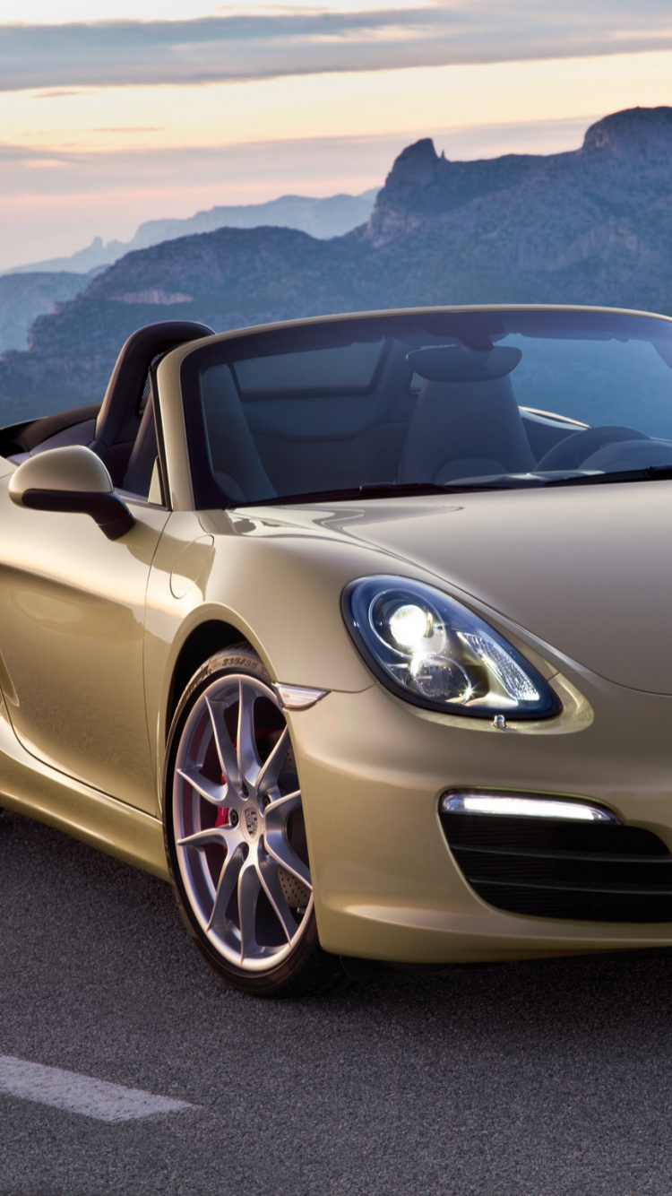 Обои Порше, 2016 Порше Boxster, Порше 718, авто, Кабриолет в разрешении 750x1334