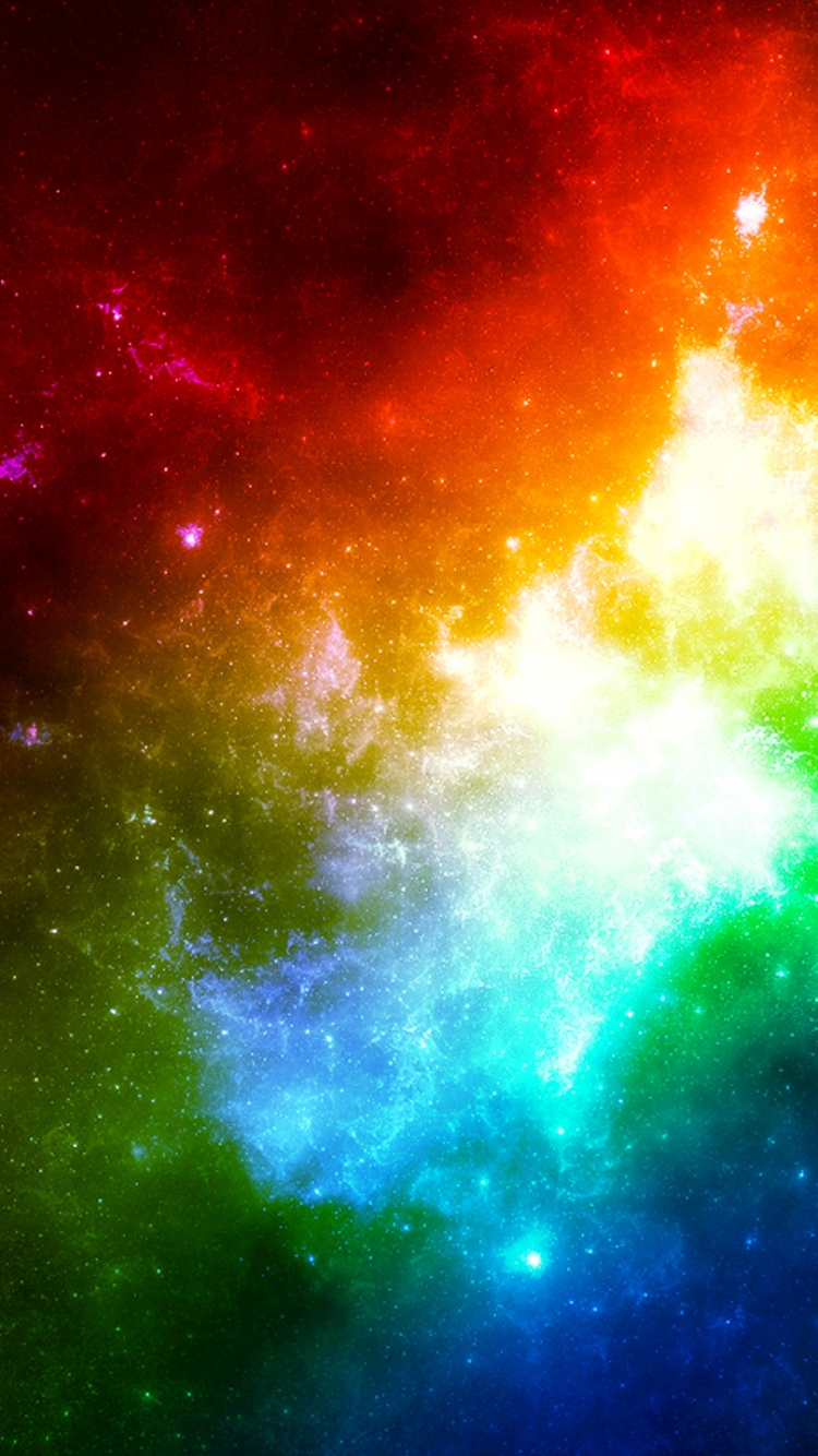 Обои Галактика, туманность, космическое пространство, астрономический объект, космос в разрешении 750x1334