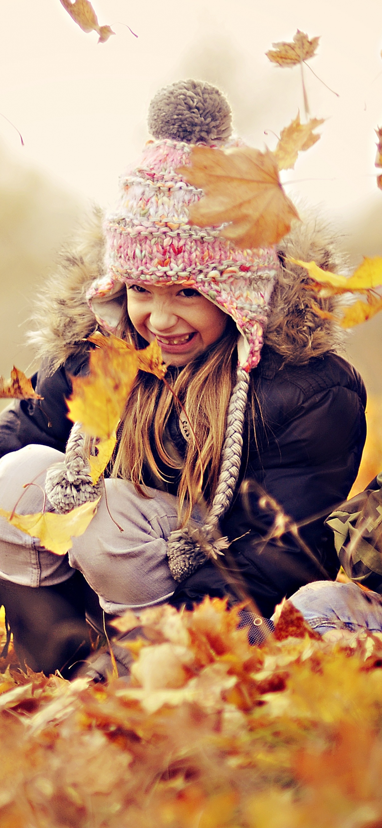 Обои младенец, осень, ребенок, традиция, Центр Детской Линкольн Малыша в разрешении 1242x2688