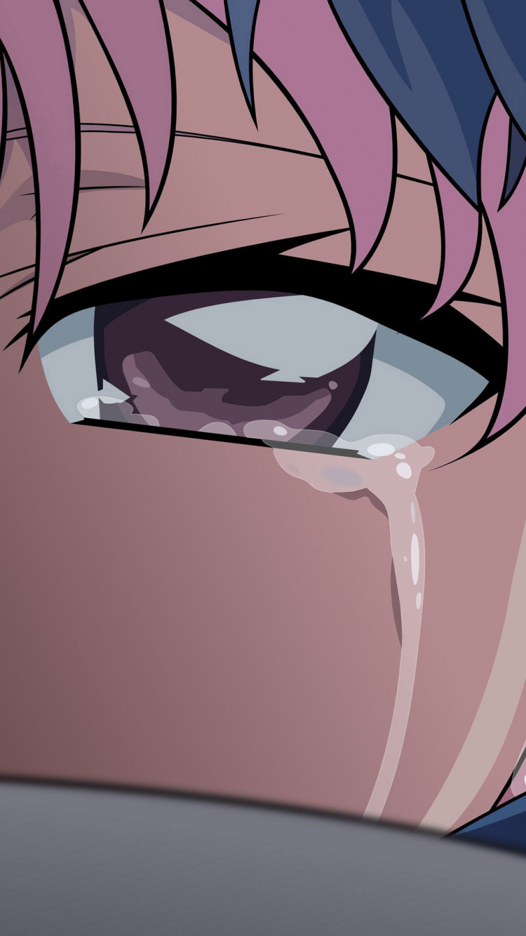 Обои Сайто хираги, аниме, мультфильм, рот, глаз в разрешении 750x1334